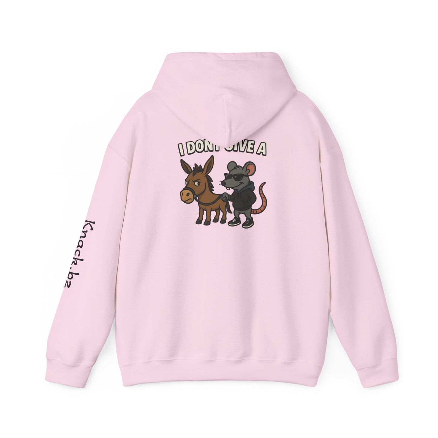 Funny Unisex Hoodie I Don't give a rats ass