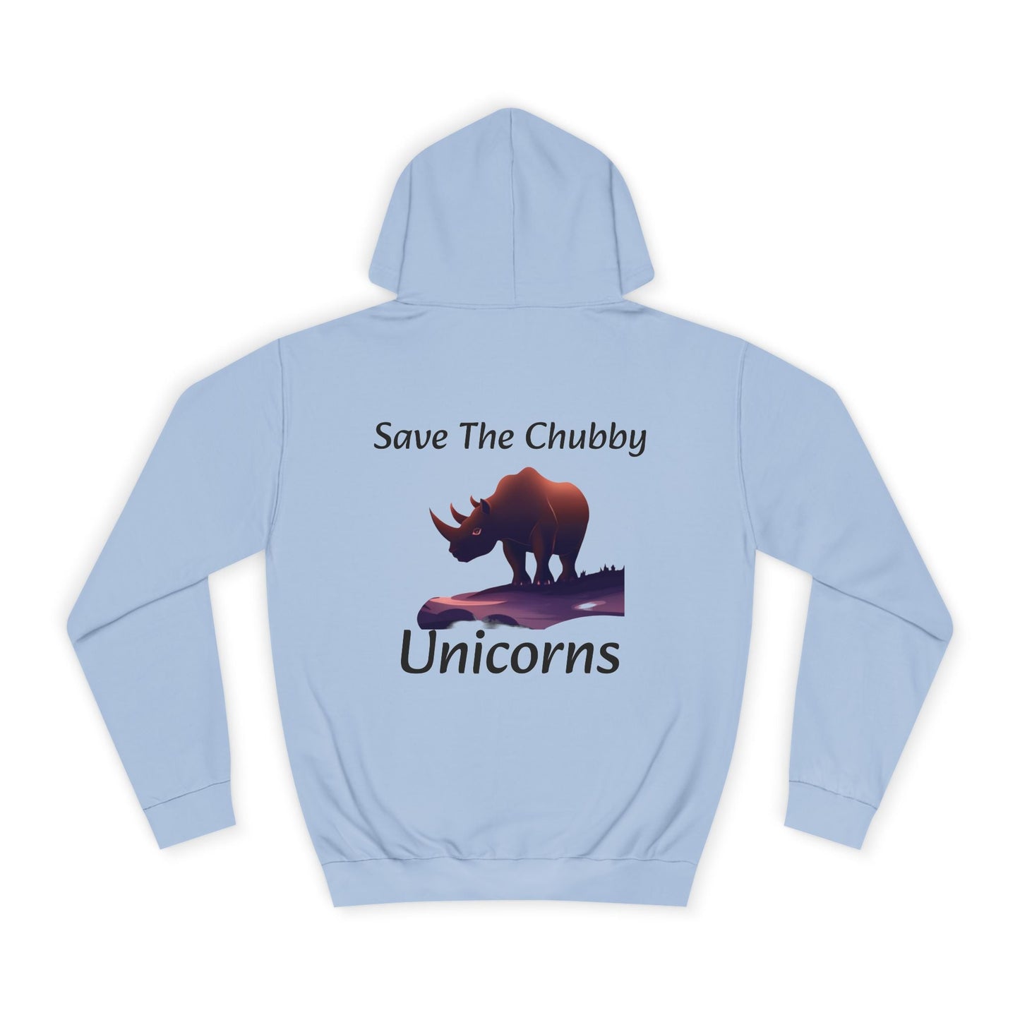 Save the Chubby Unicorns Fleece Lined Unisex Elite Hoodie