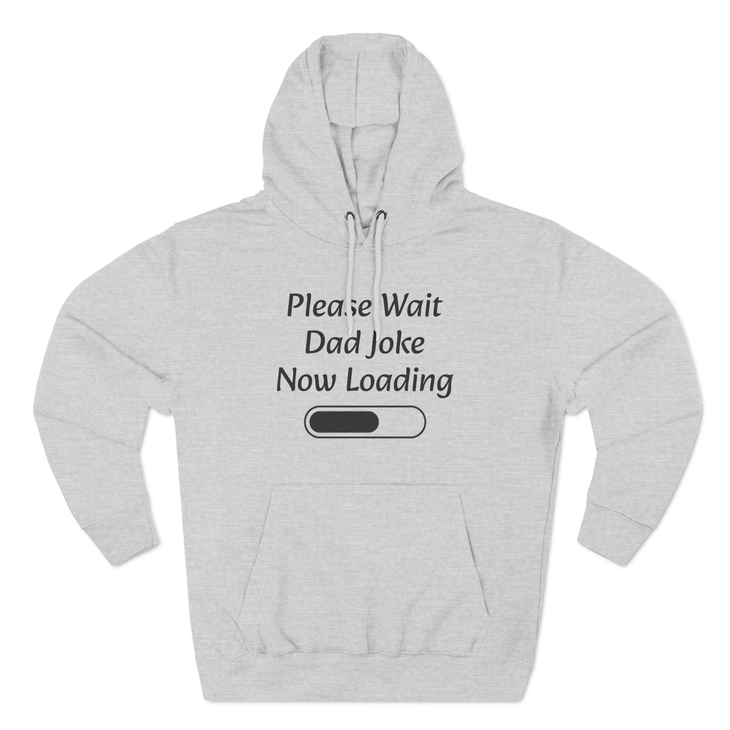 Please wait dad joke now loading Fleece Unisex Elite Hoodie - KNACK