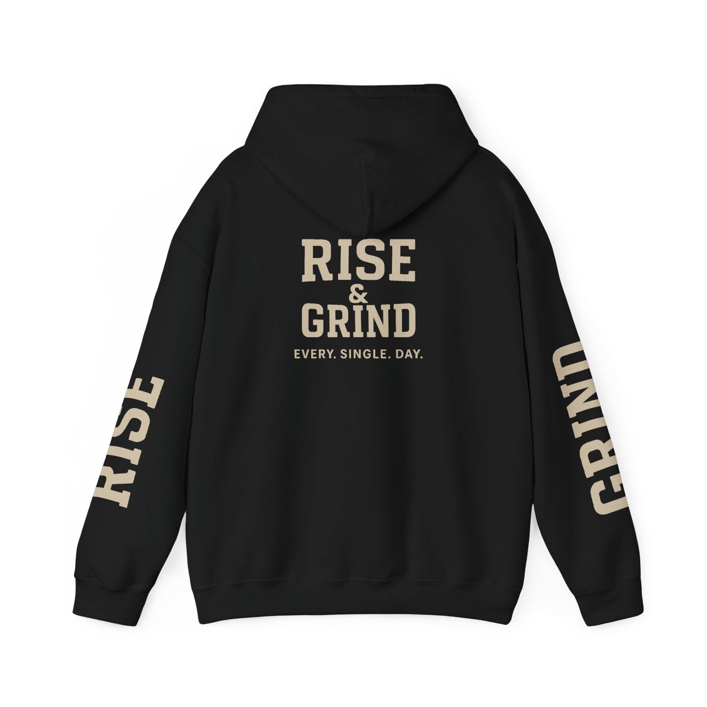 Rise & Grind Unisex Hoodie - Daily Motivation Wear Printify