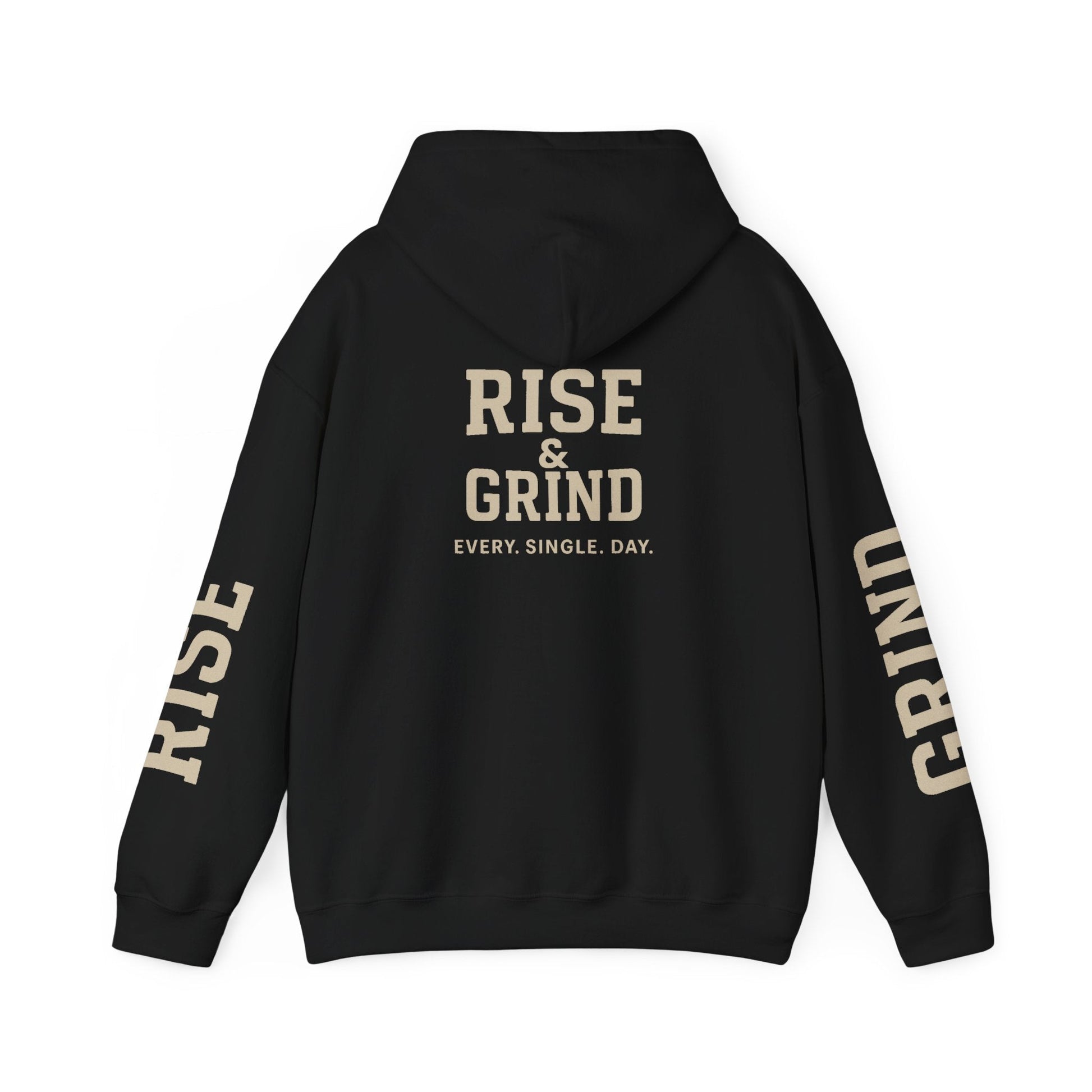 Rise & Grind Unisex Hoodie - Daily Motivation Wear Printify