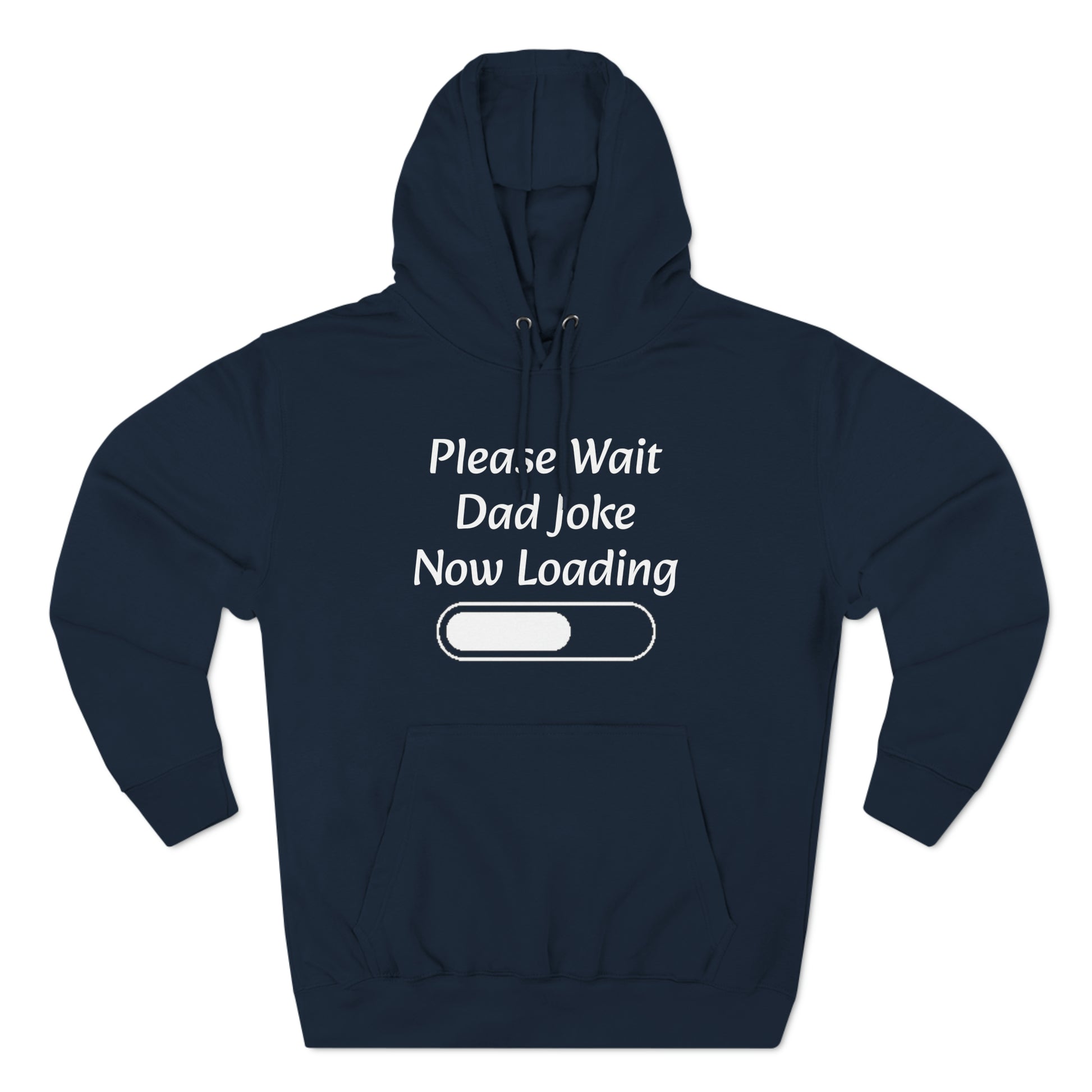 Please wait dad joke now loading Fleece Unisex Elite Hoodie - KNACK