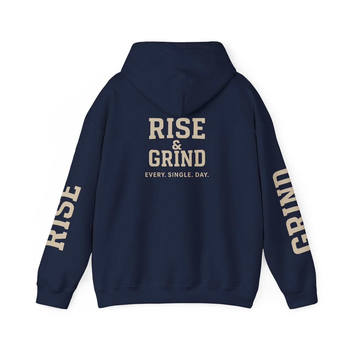 Rise & Grind Hoodie - Daily Motivation Wear Printify