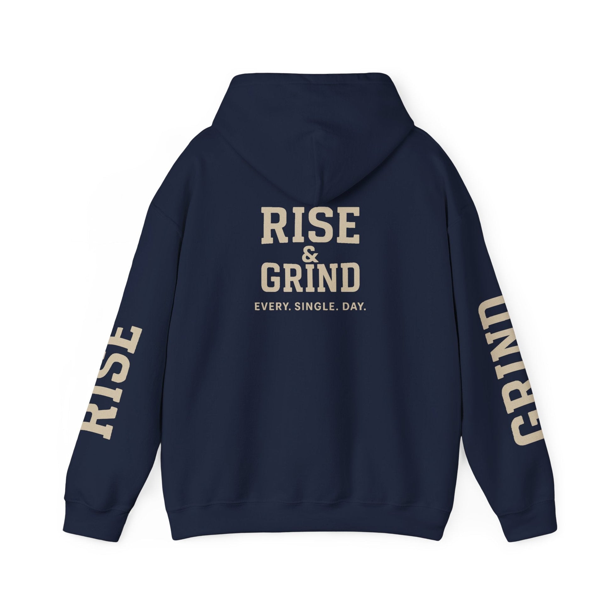 Rise & Grind Hoodie - Daily Motivation Wear Printify