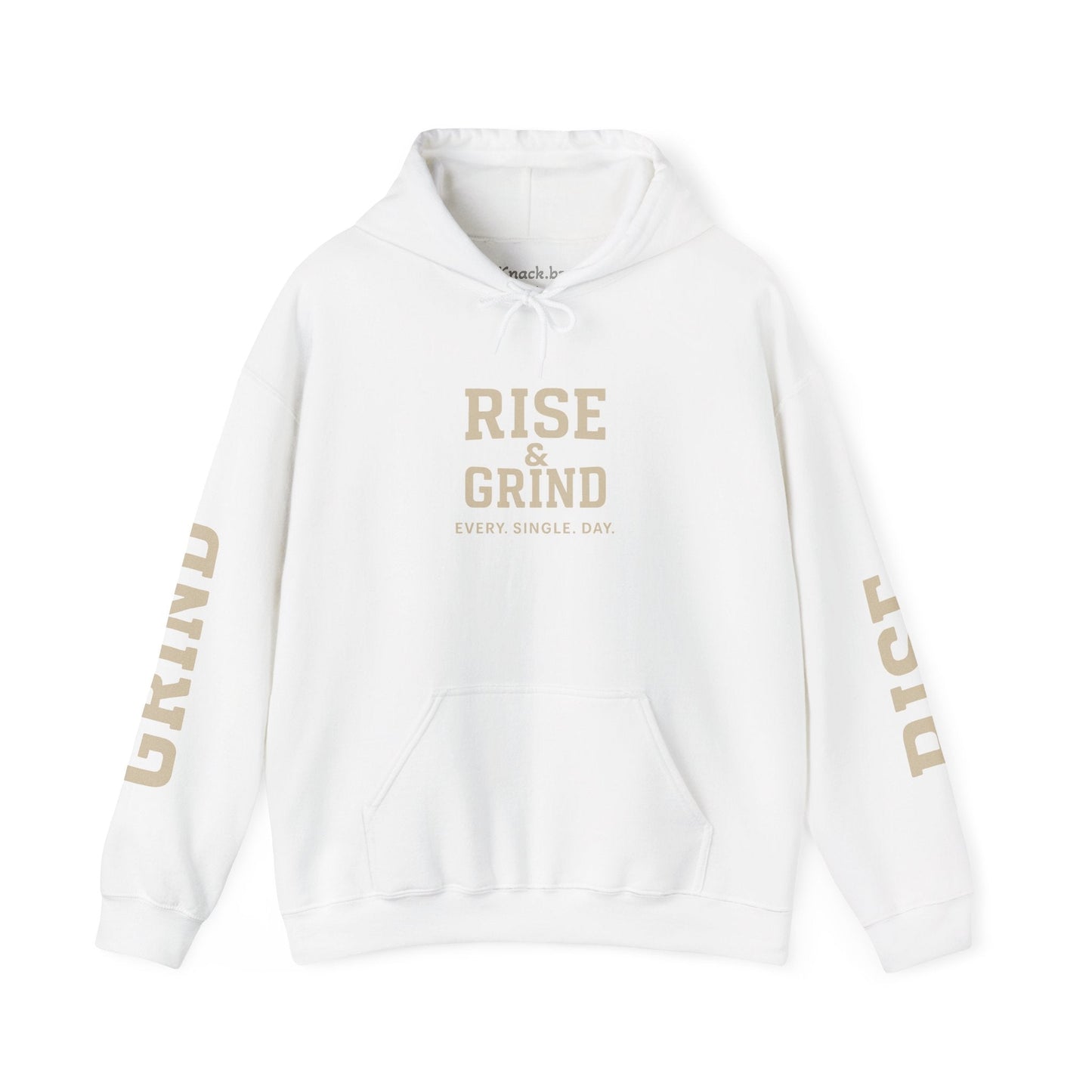 Rise & Grind Unisex Hoodie - Daily Motivation Wear Printify
