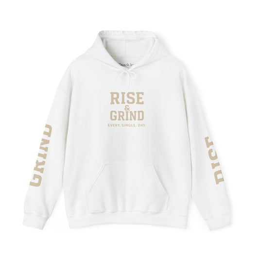 Rise & Grind Unisex Hoodie - Daily Motivation Wear Printify