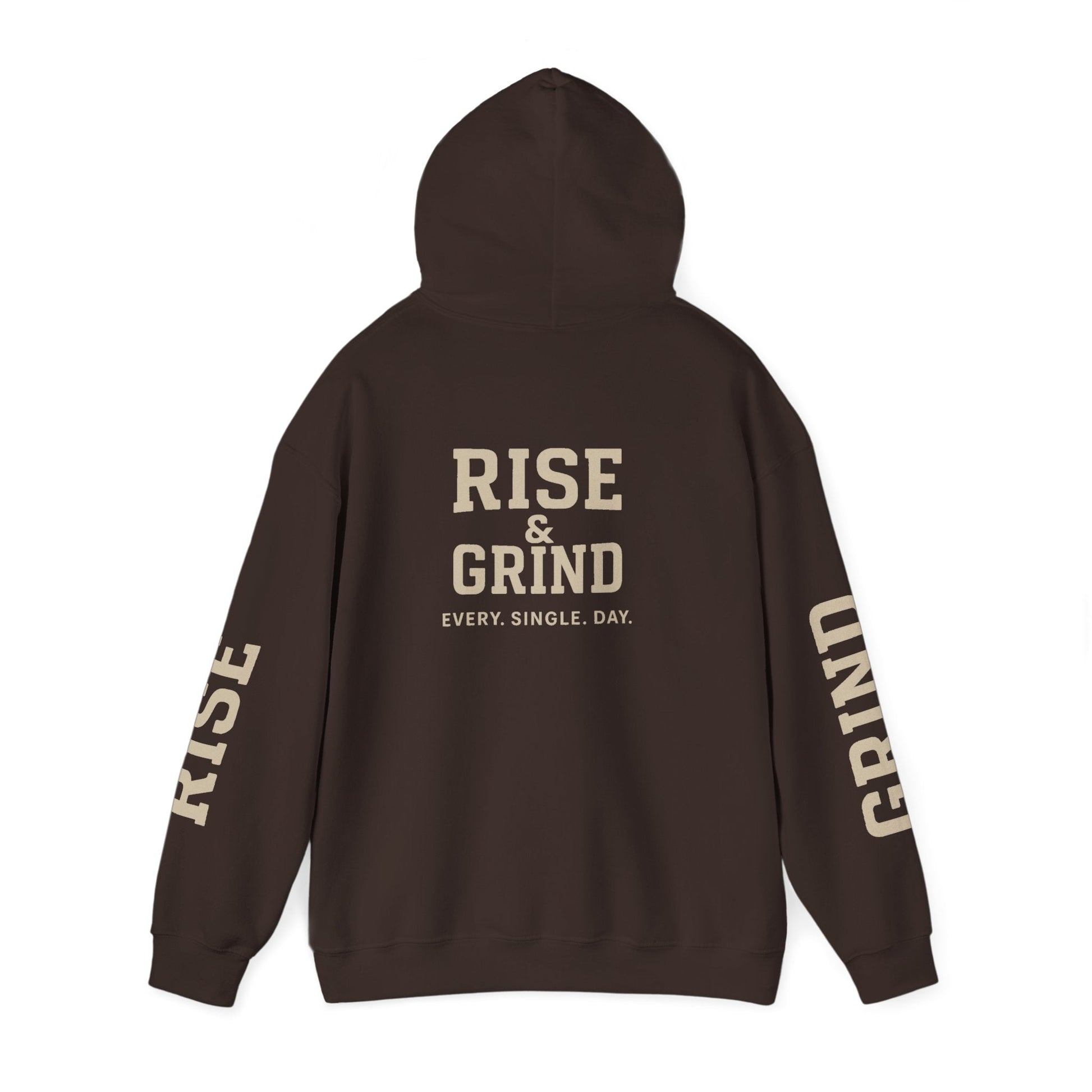 Rise & Grind Unisex Hoodie - Daily Motivation Wear Printify