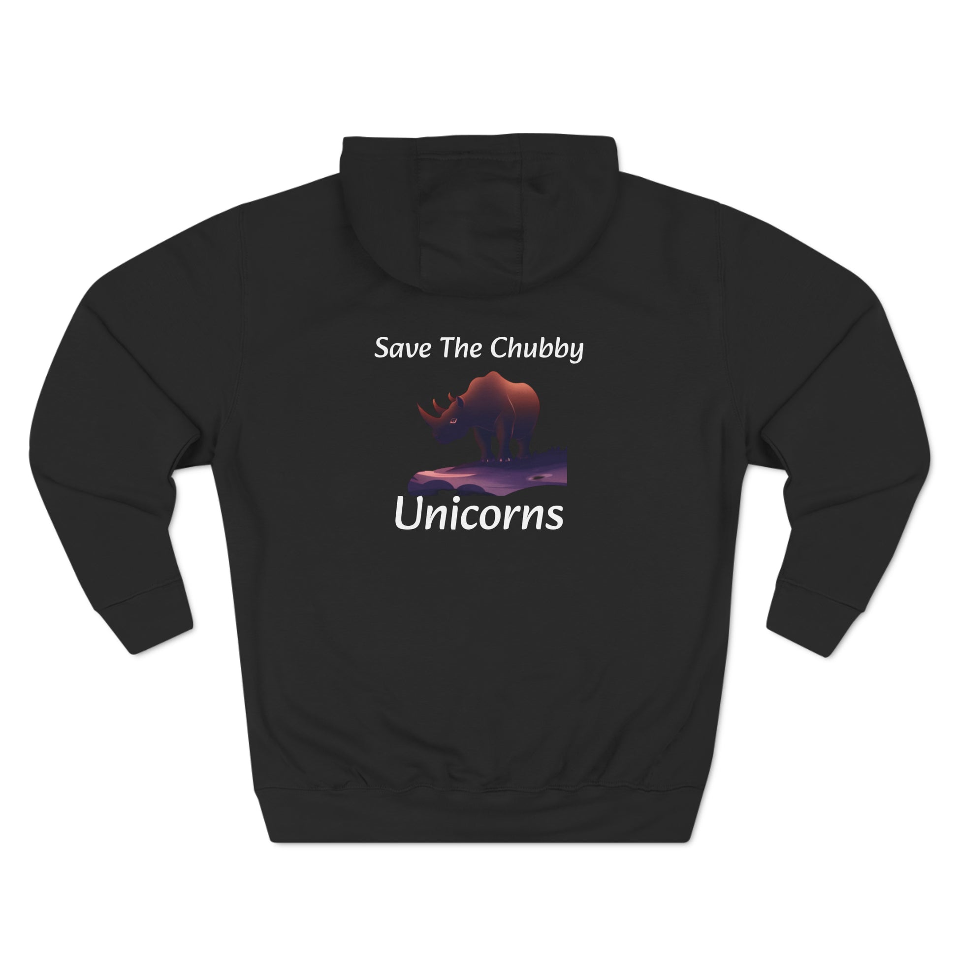 Save the Chubby Unicorns Fleece Lined Unisex Elite Hoodie - KNACK