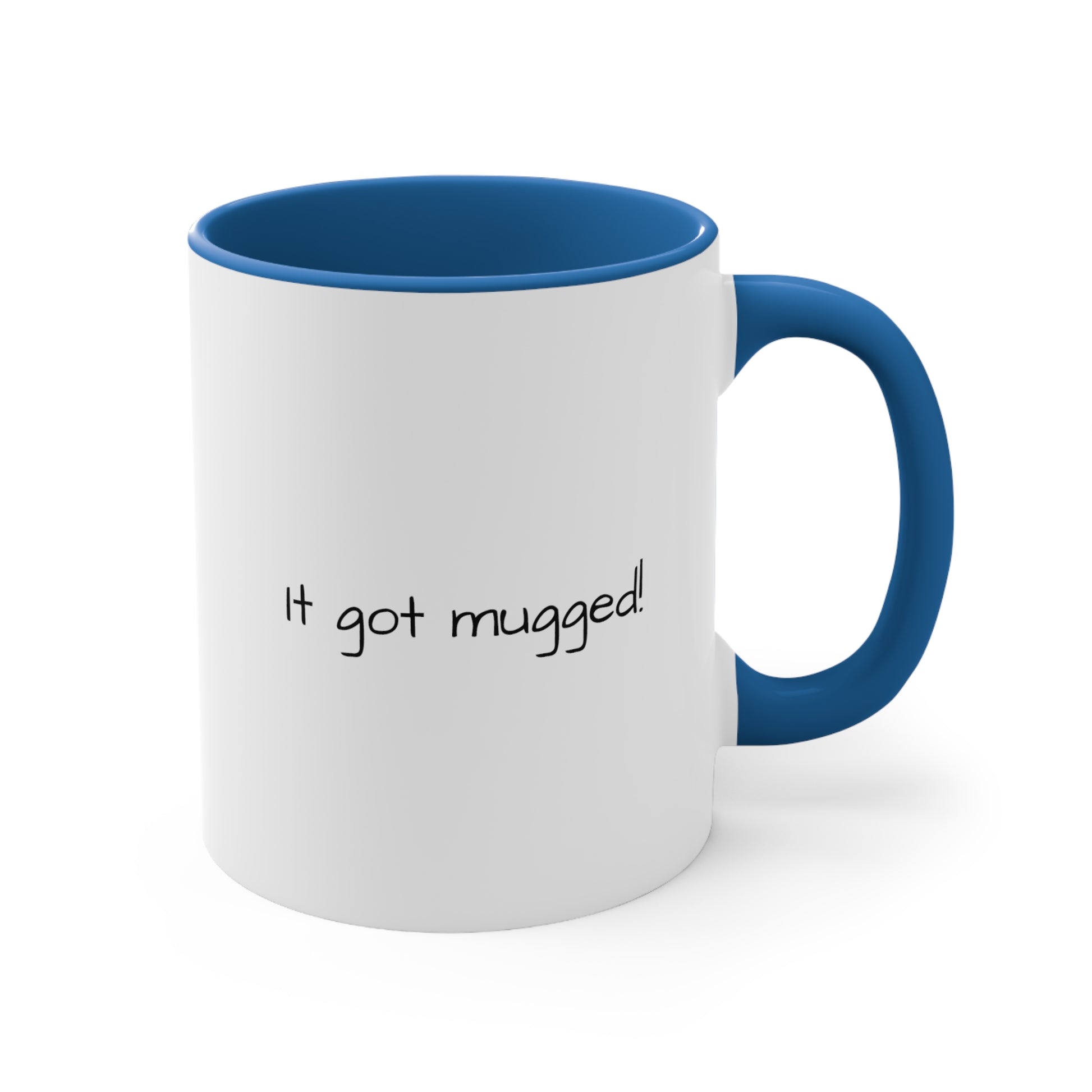 It got Mugged Accent Coffee Mug, 11oz - KNACK