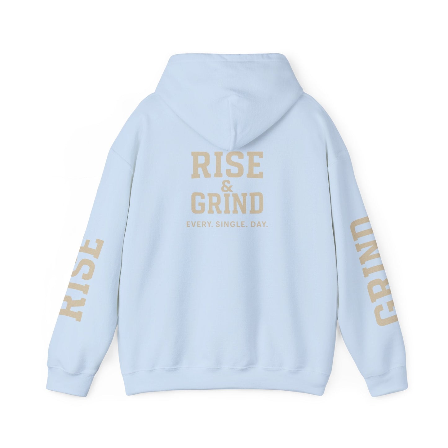 Rise & Grind Hoodie - Daily Motivation Wear Printify