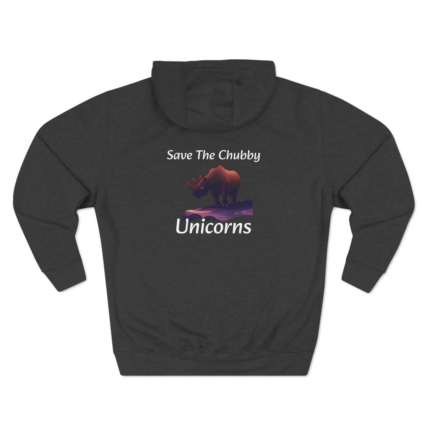 Save the Chubby Unicorns Fleece Lined Unisex Elite Hoodie - KNACK