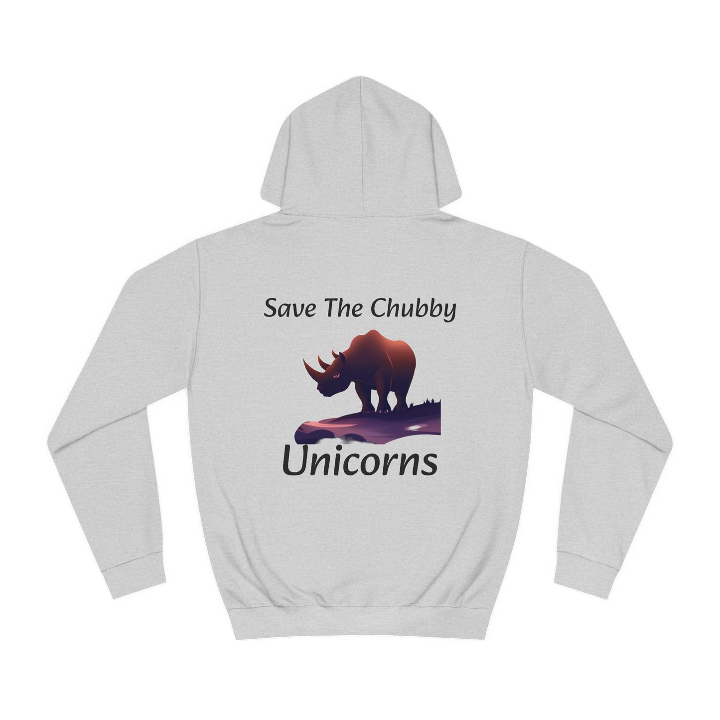 Save the Chubby Unicorns Fleece Lined Unisex Elite Hoodie