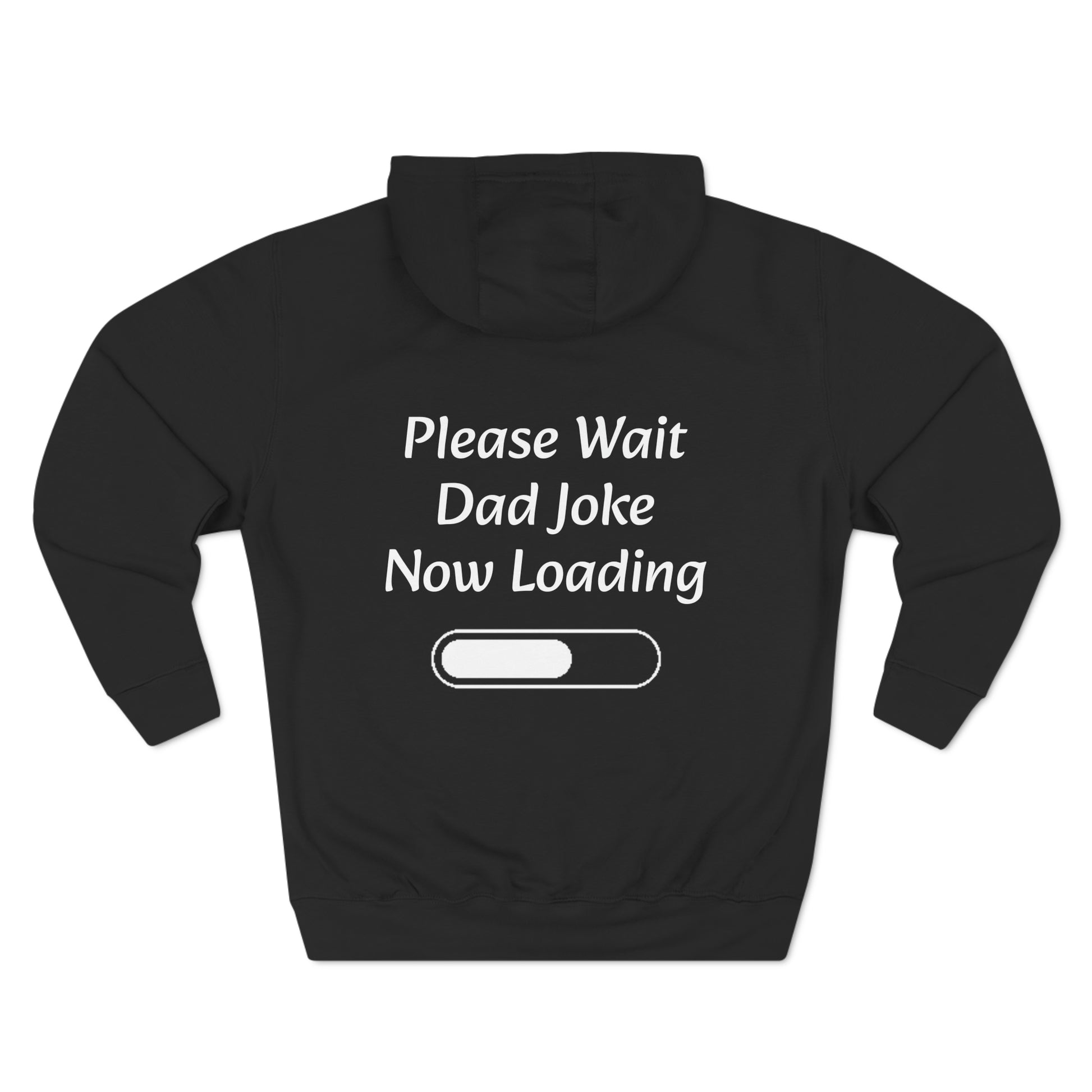 Please wait dad joke now loading Fleece Unisex Elite Hoodie - KNACK