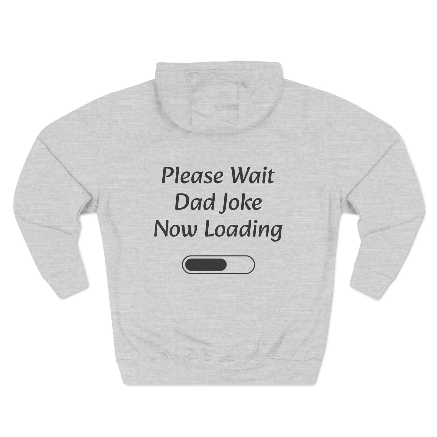 Please wait dad joke now loading Fleece Unisex Elite Hoodie - KNACK