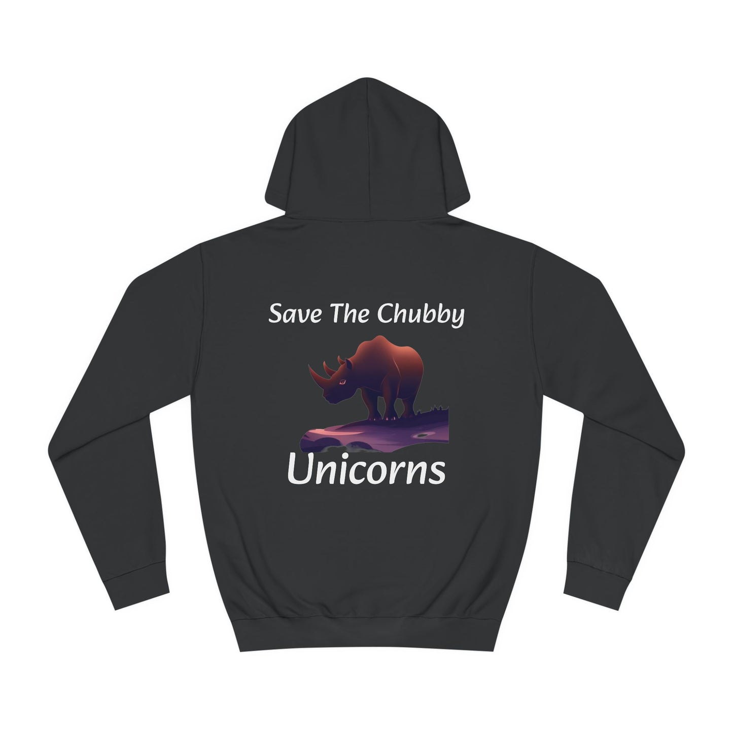 Save the Chubby Unicorns Fleece Lined Unisex Elite Hoodie