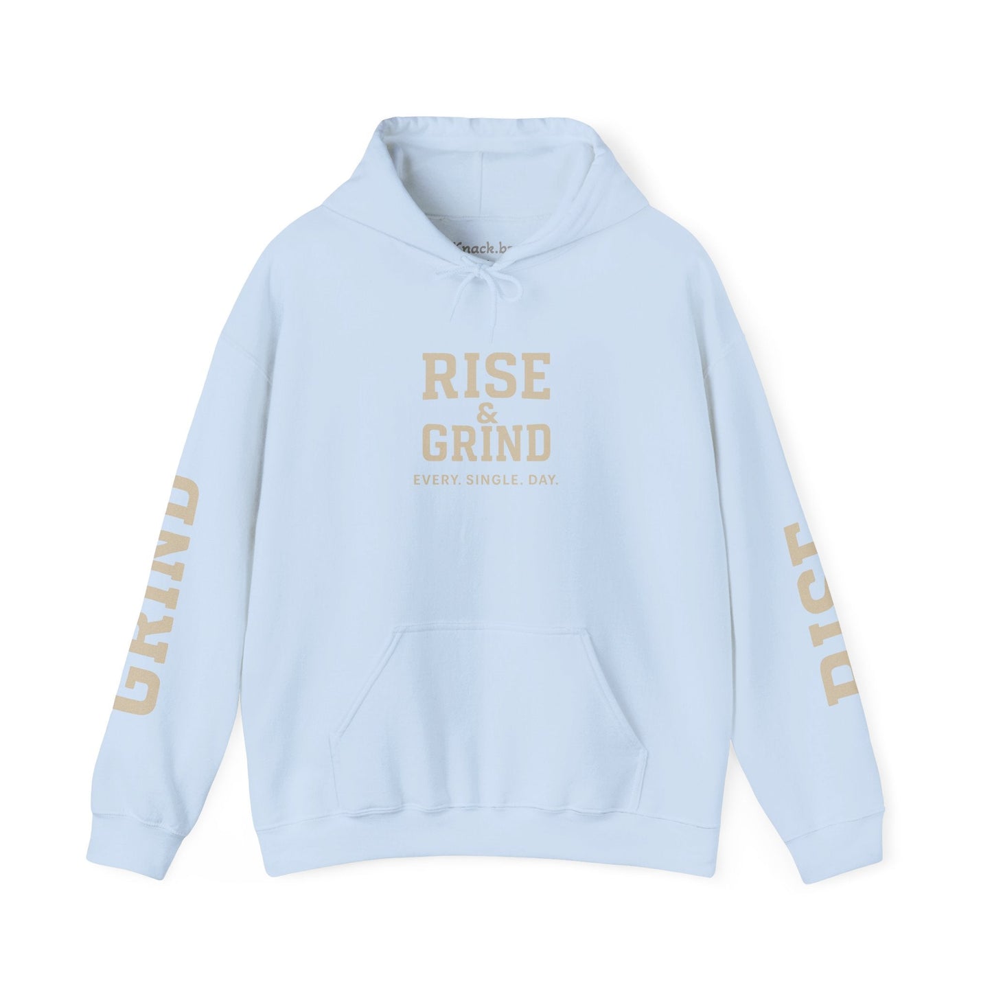 Rise & Grind Unisex Hoodie - Daily Motivation Wear Printify