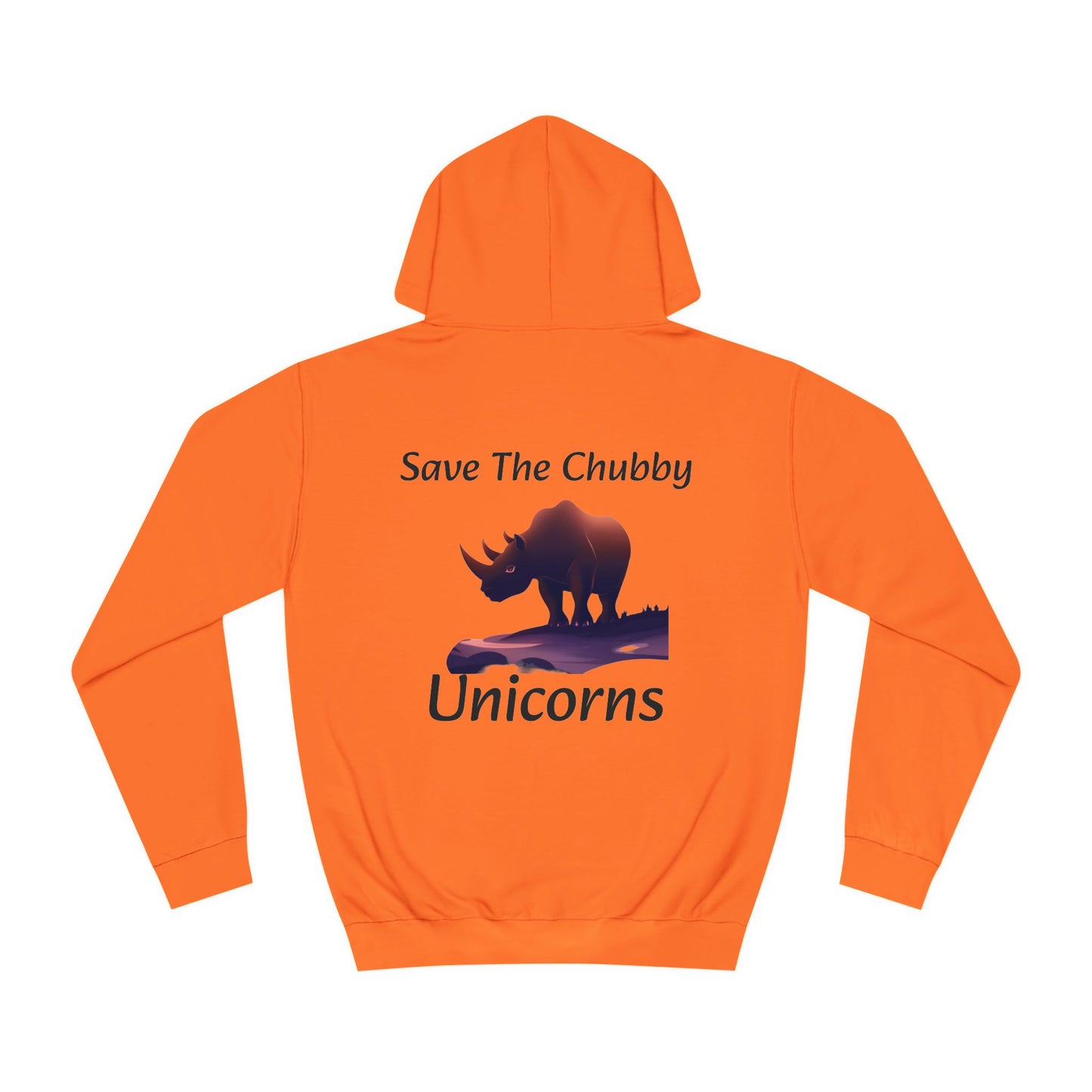 Save the Chubby Unicorns Fleece Lined Unisex Elite Hoodie