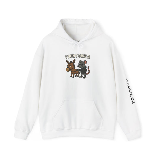 Funny Unisex Hoodie I Don't give a rats ass