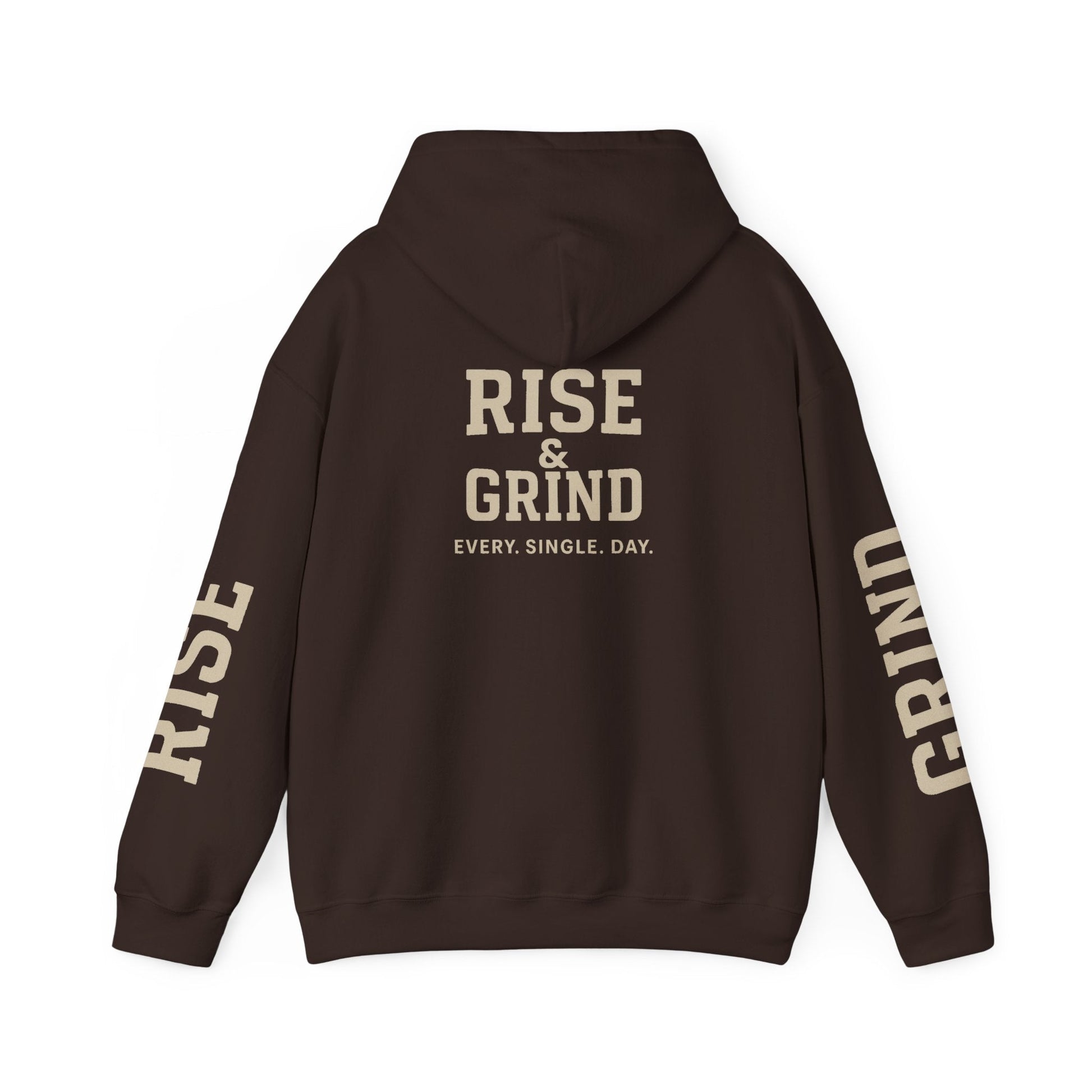 Rise & Grind Unisex Hoodie - Daily Motivation Wear Printify