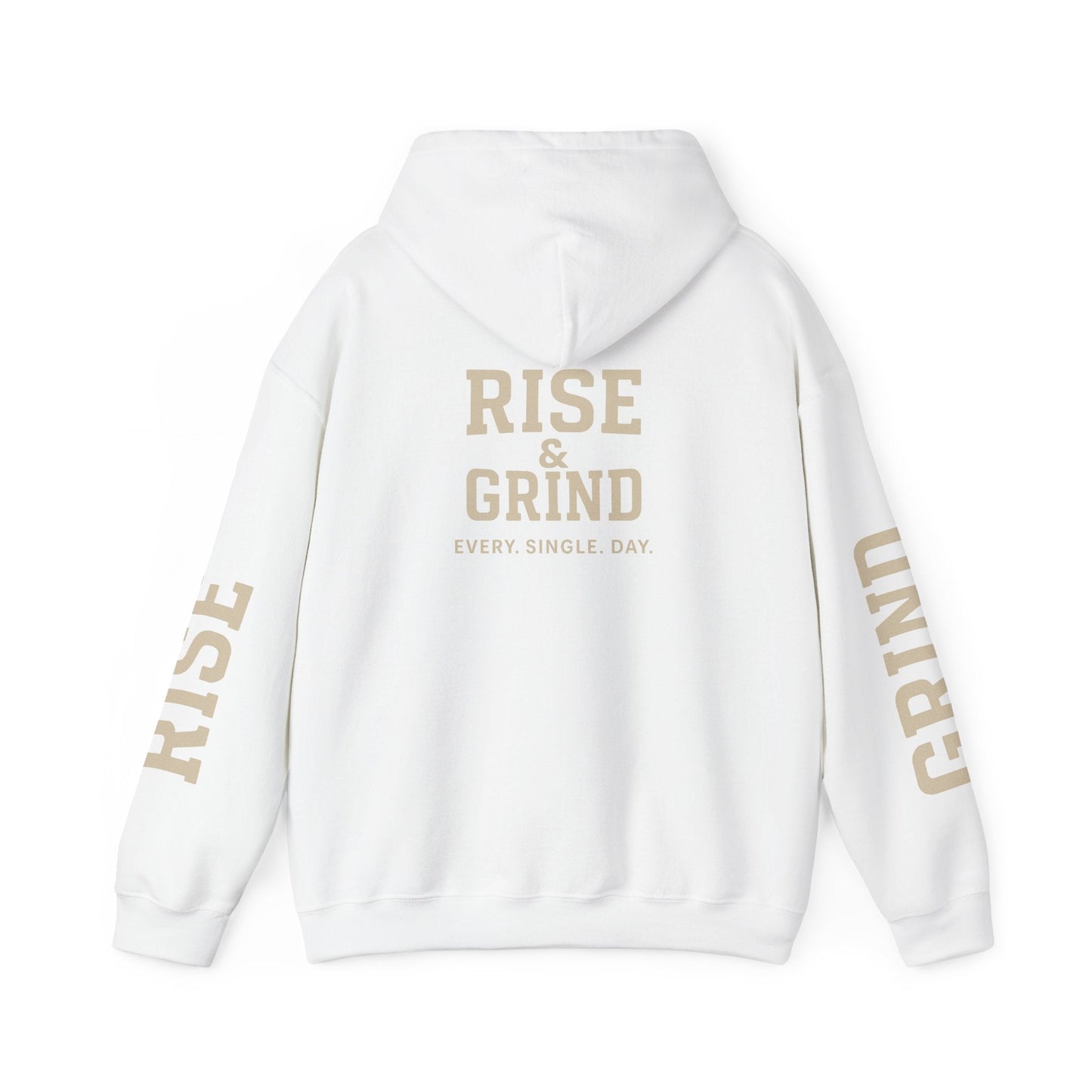 Rise & Grind Unisex Hoodie - Daily Motivation Wear Printify