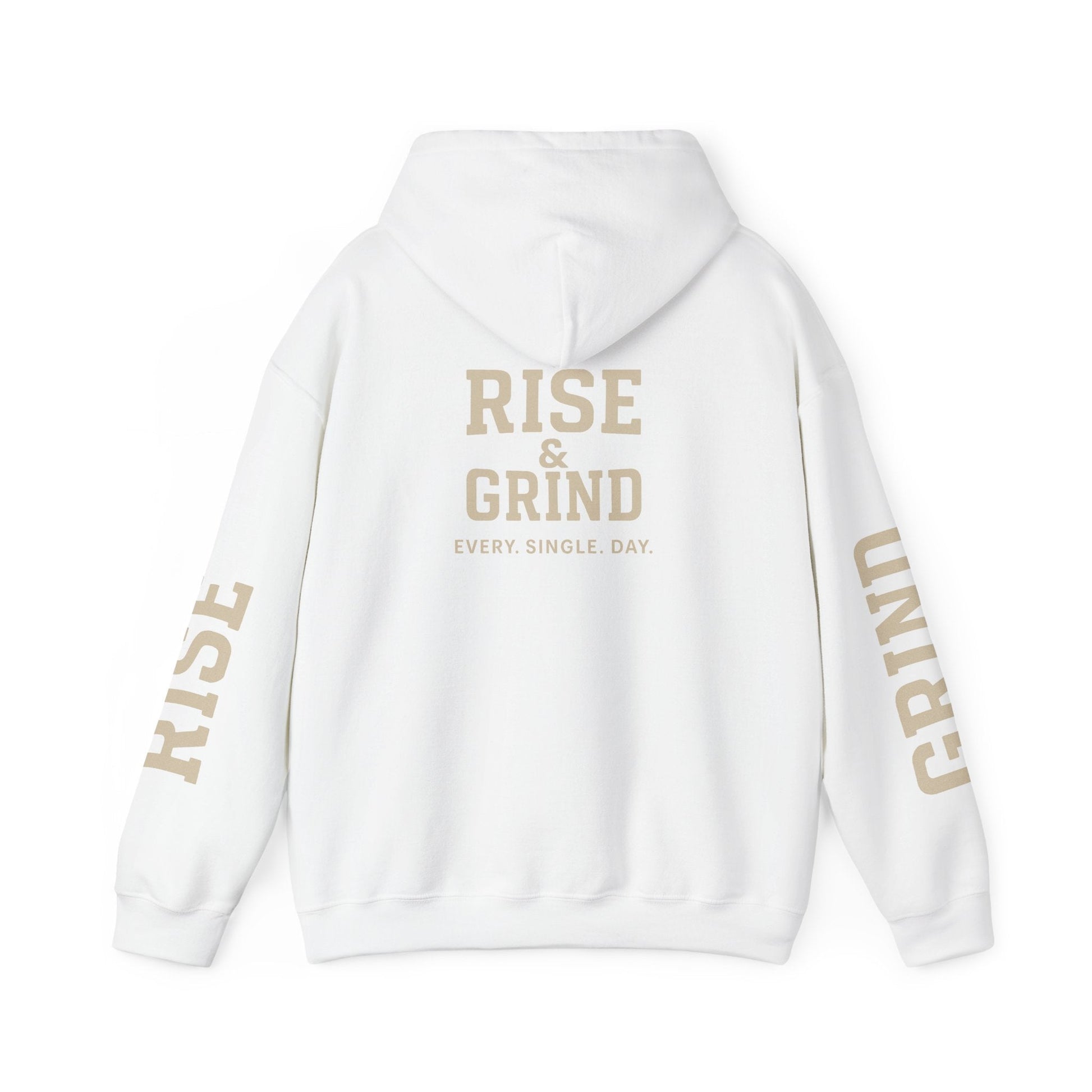 Rise & Grind Unisex Hoodie - Daily Motivation Wear Printify