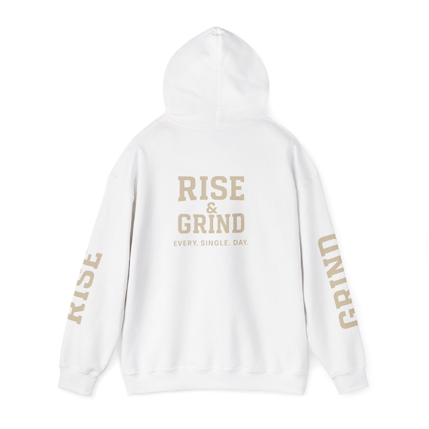 Rise & Grind Unisex Hoodie - Daily Motivation Wear Printify