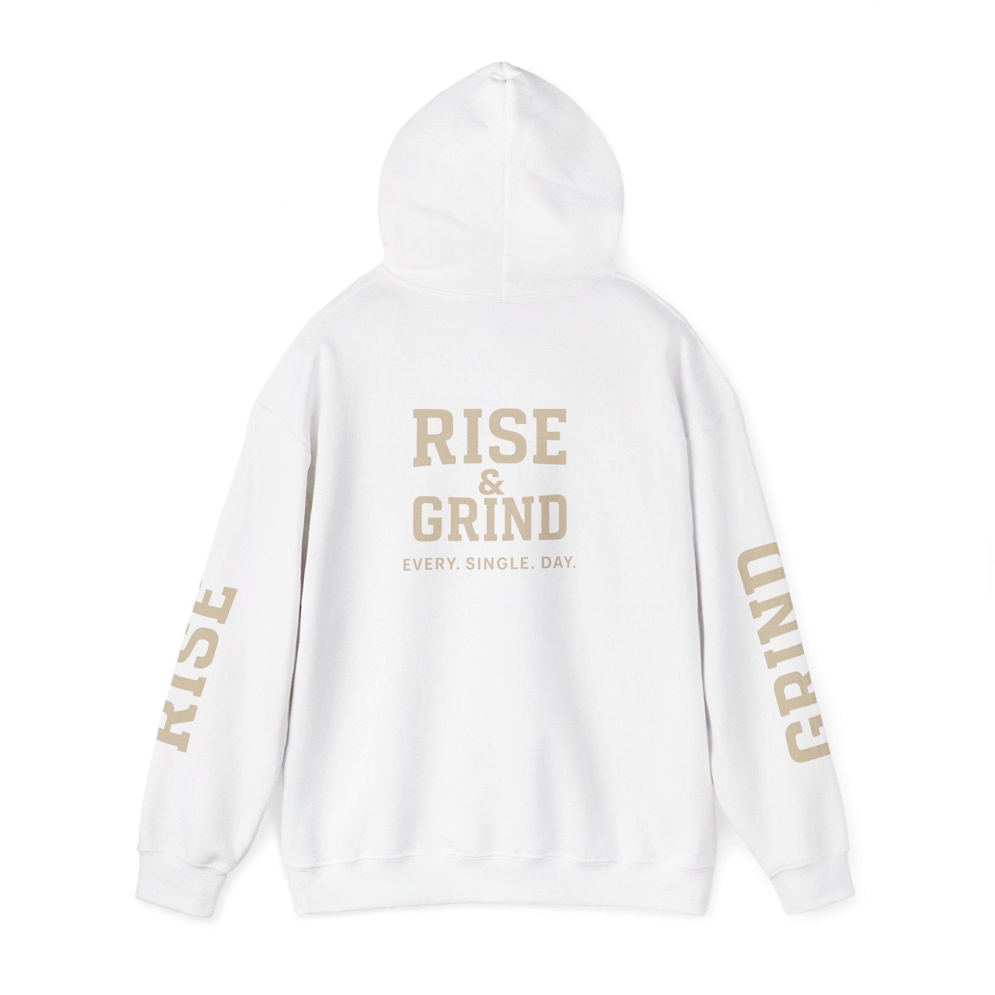 Rise & Grind Unisex Hoodie - Daily Motivation Wear Printify