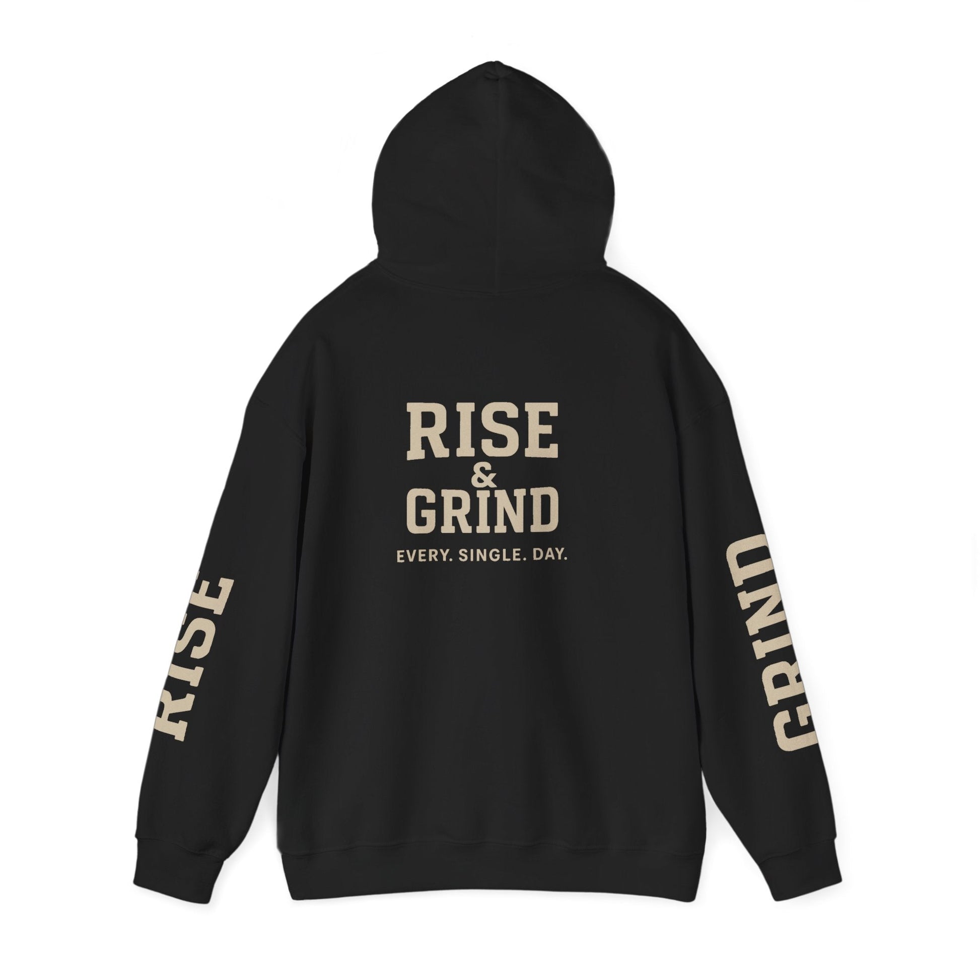 Rise & Grind Unisex Hoodie - Daily Motivation Wear Printify
