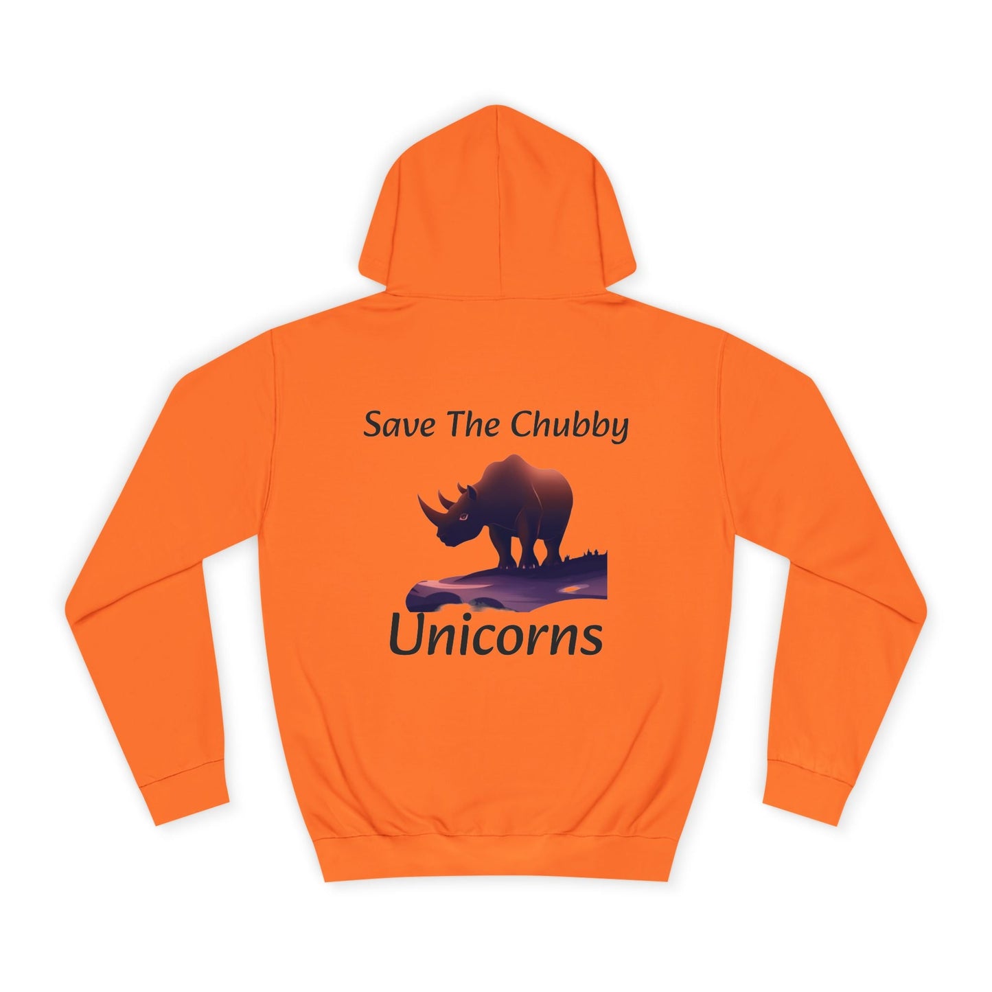 Save the Chubby Unicorns Fleece Lined Unisex Elite Hoodie