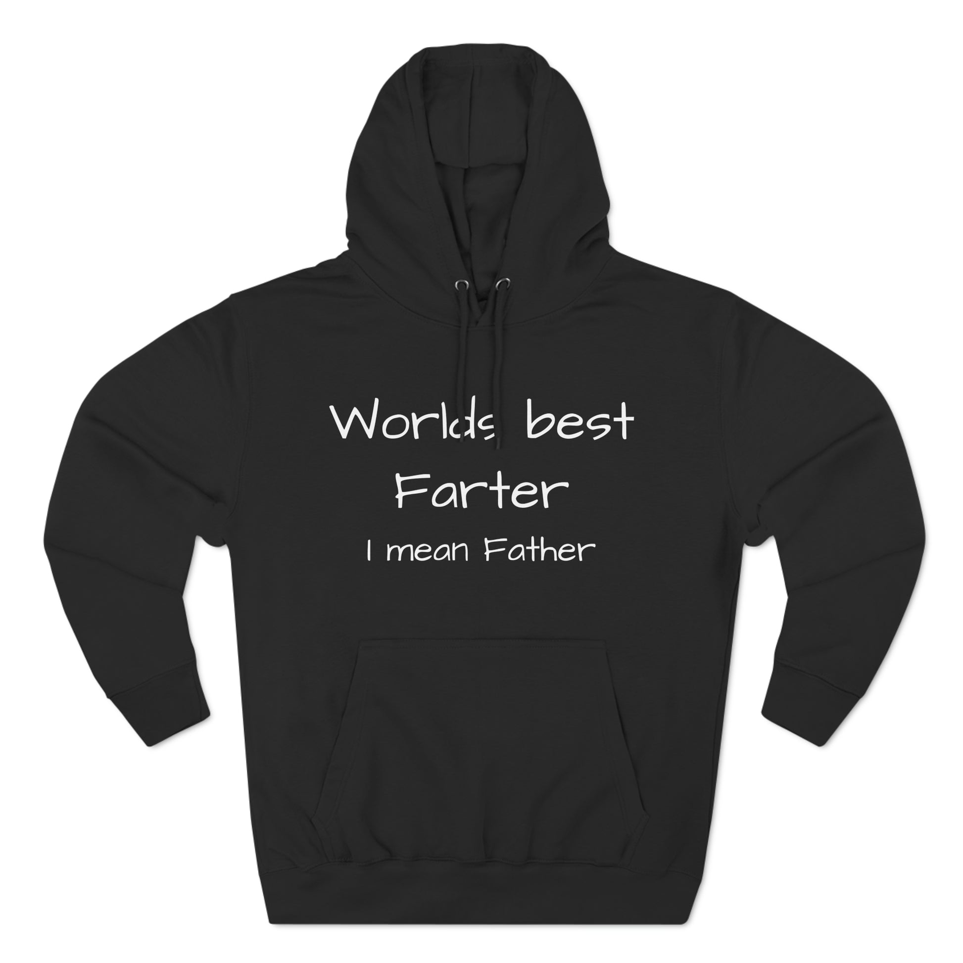 Worlds best farter Three-Panel Fleece Unisex Elite Hoodie - KNACK