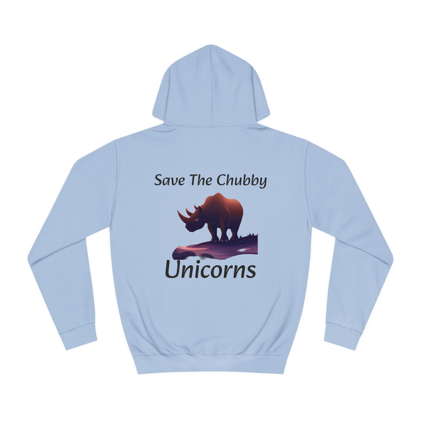 Save the Chubby Unicorns Fleece Lined Unisex Elite Hoodie