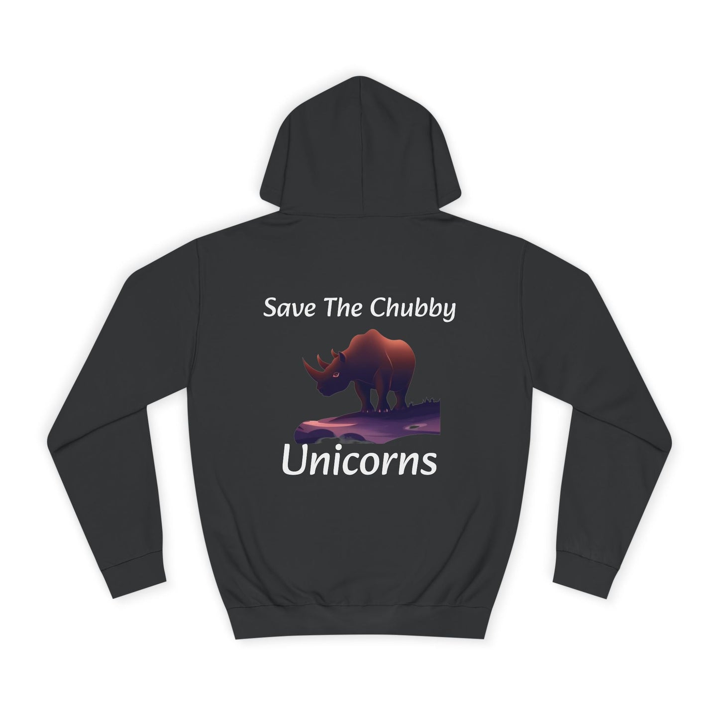Save the Chubby Unicorns Fleece Lined Unisex Elite Hoodie