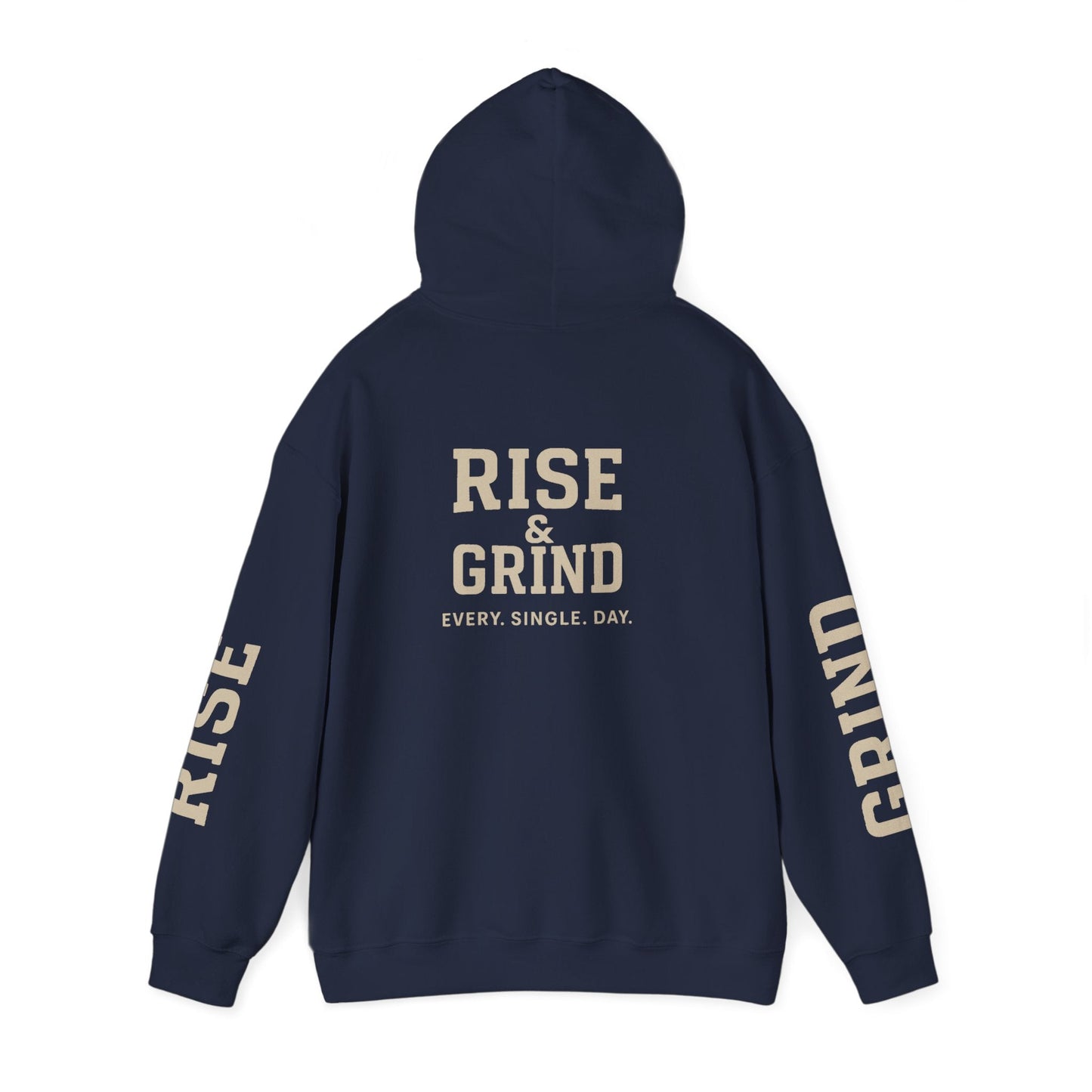 Rise & Grind Hoodie - Daily Motivation Wear Printify