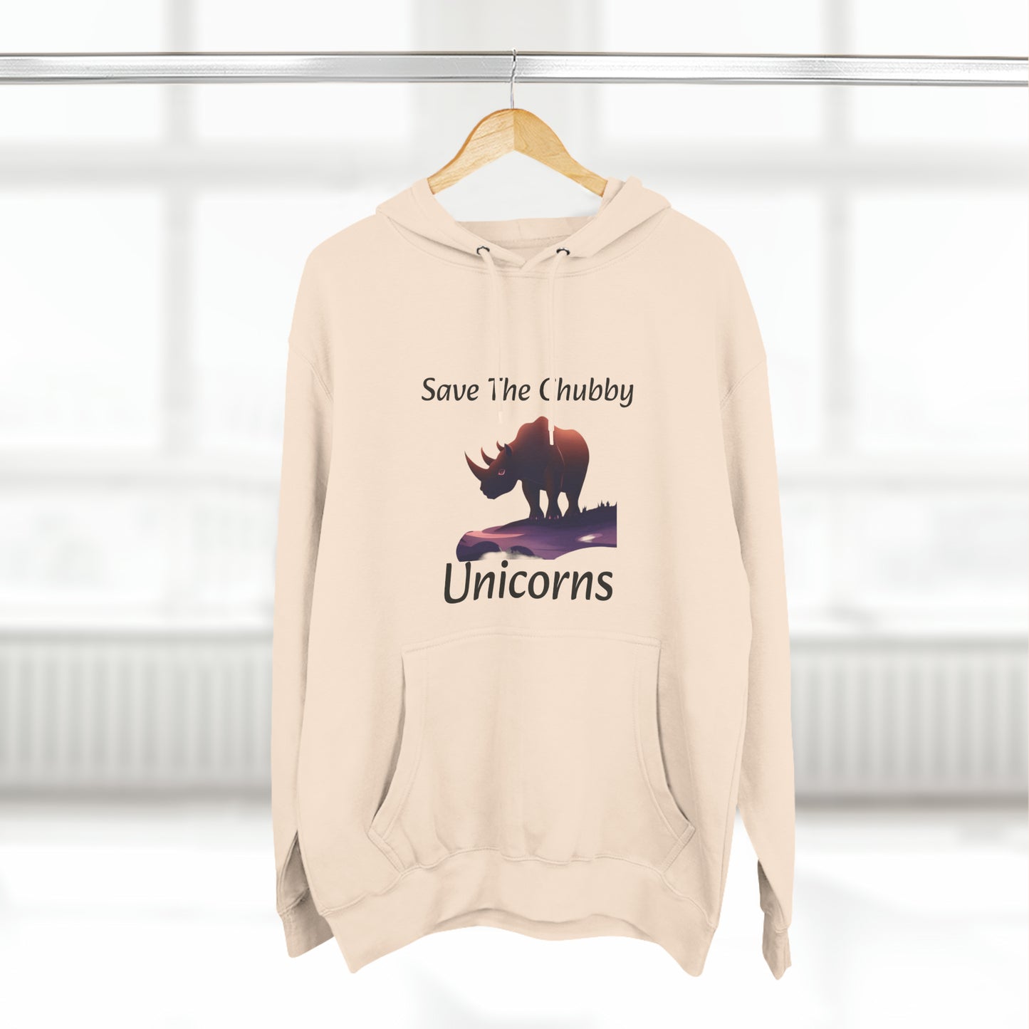 Save the Chubby Unicorns Fleece Lined Unisex Elite Hoodie - KNACK