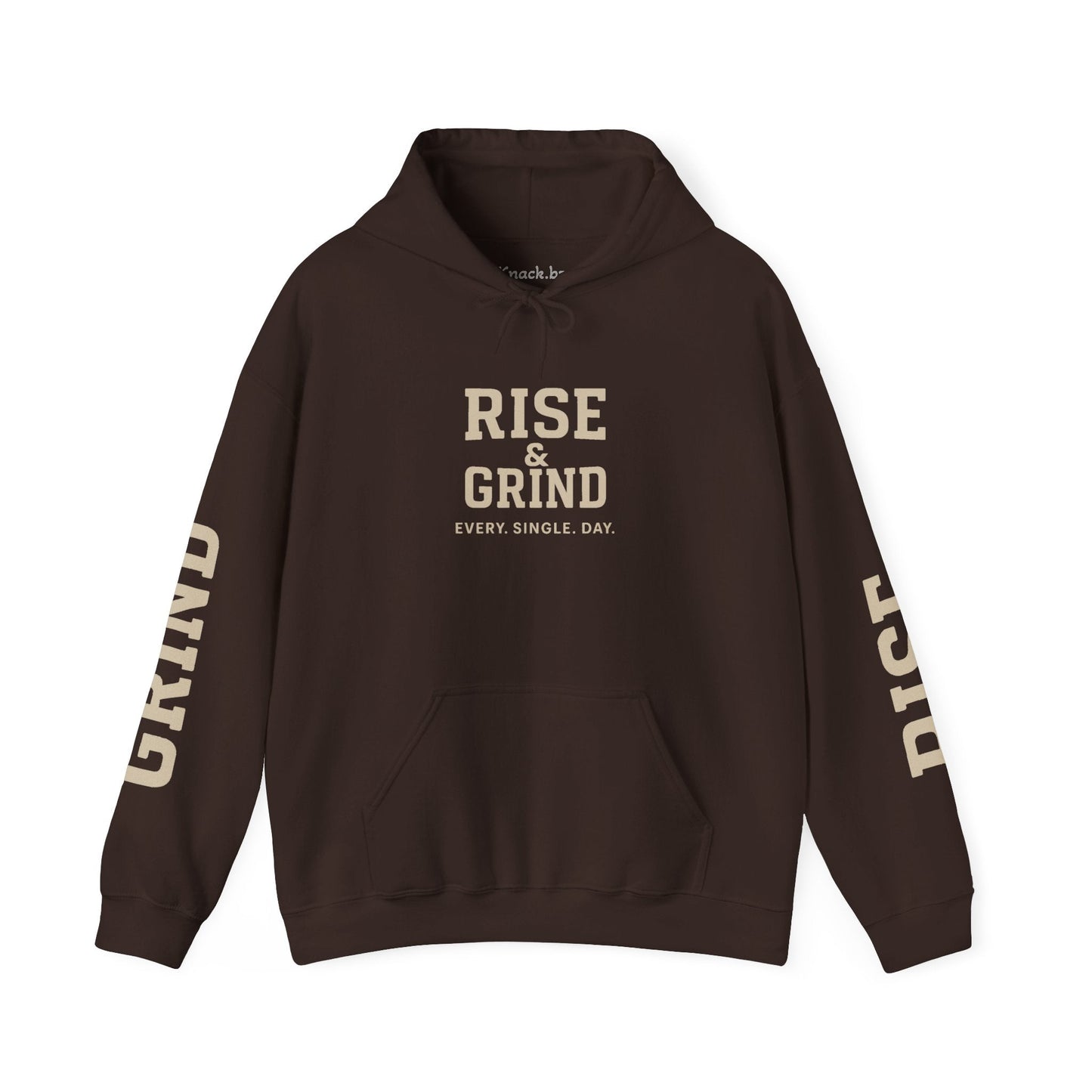 Rise & Grind Unisex Hoodie - Daily Motivation Wear Printify