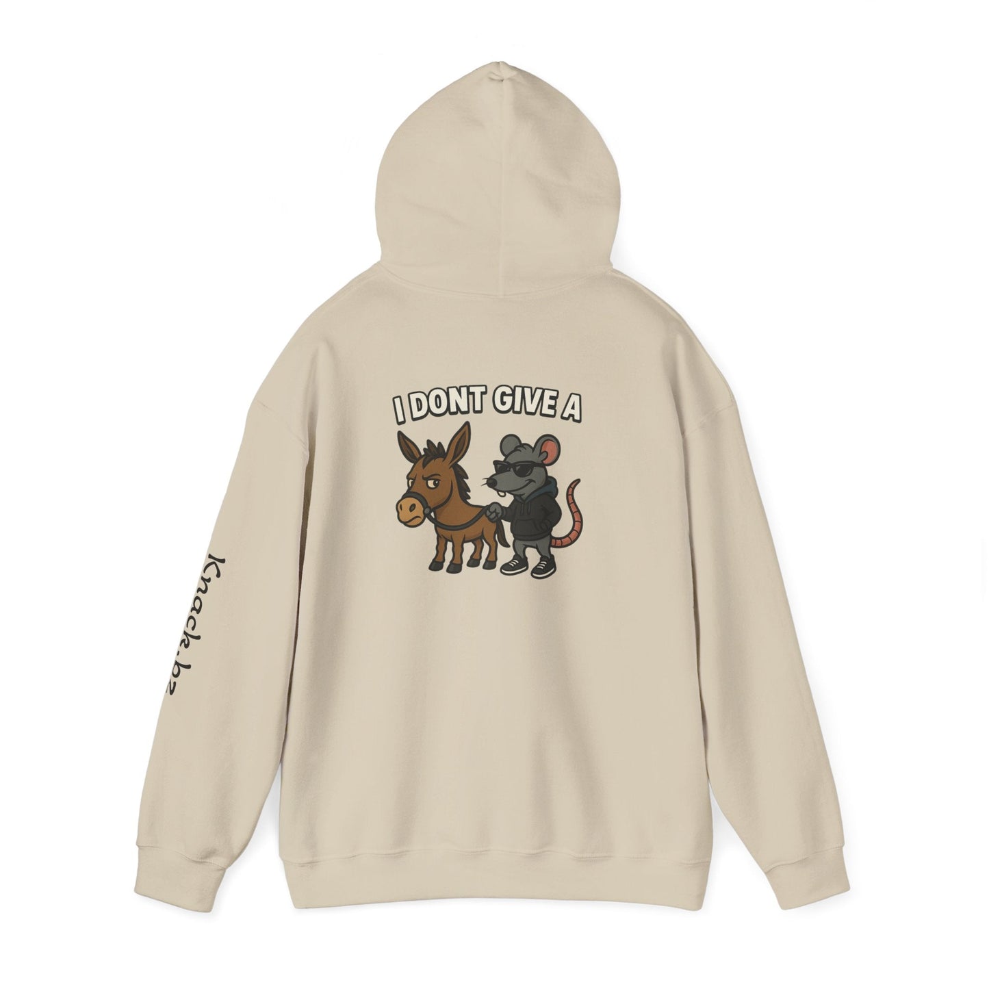 Funny Unisex Hoodie I Don't give a rats ass