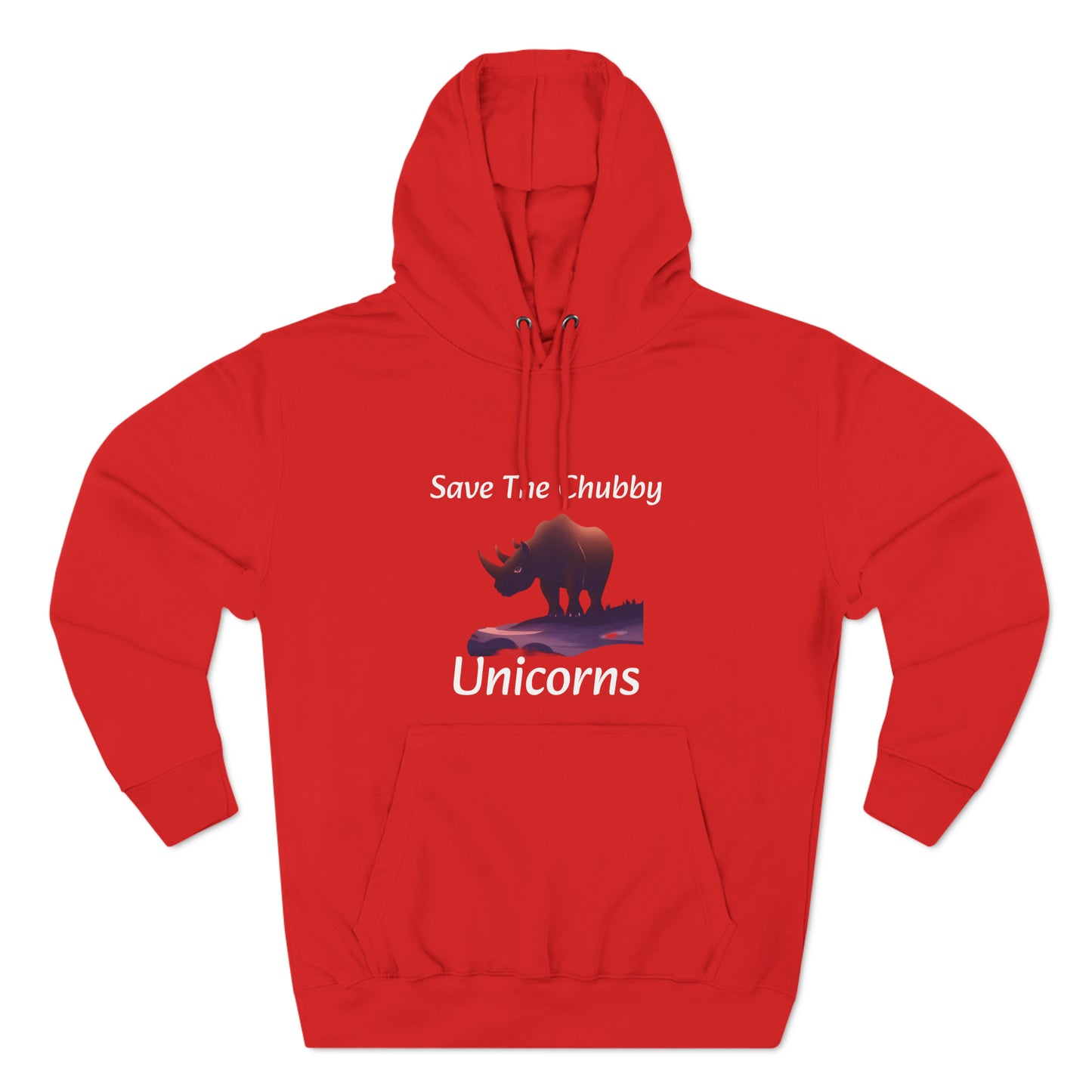 Save the Chubby Unicorns Fleece Lined Unisex Elite Hoodie - KNACK