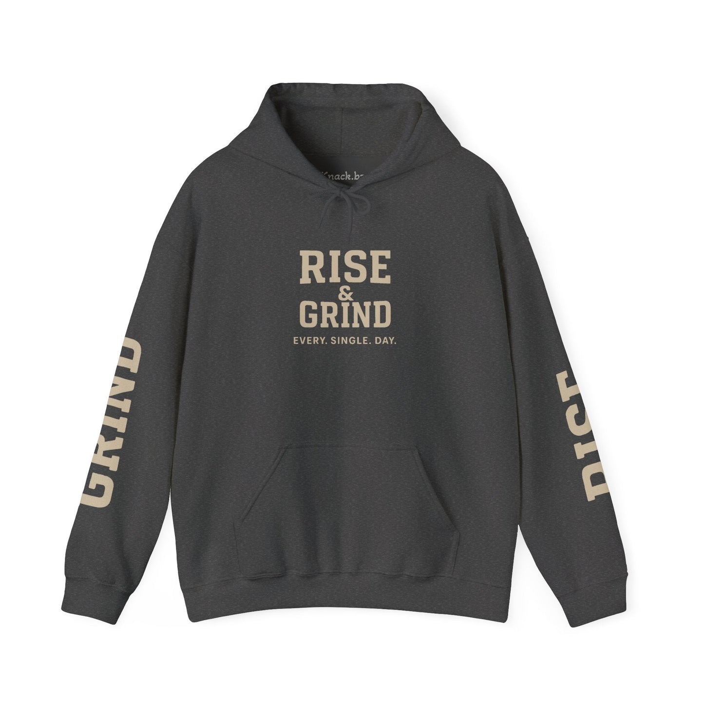Rise & Grind Unisex Hoodie - Daily Motivation Wear Printify