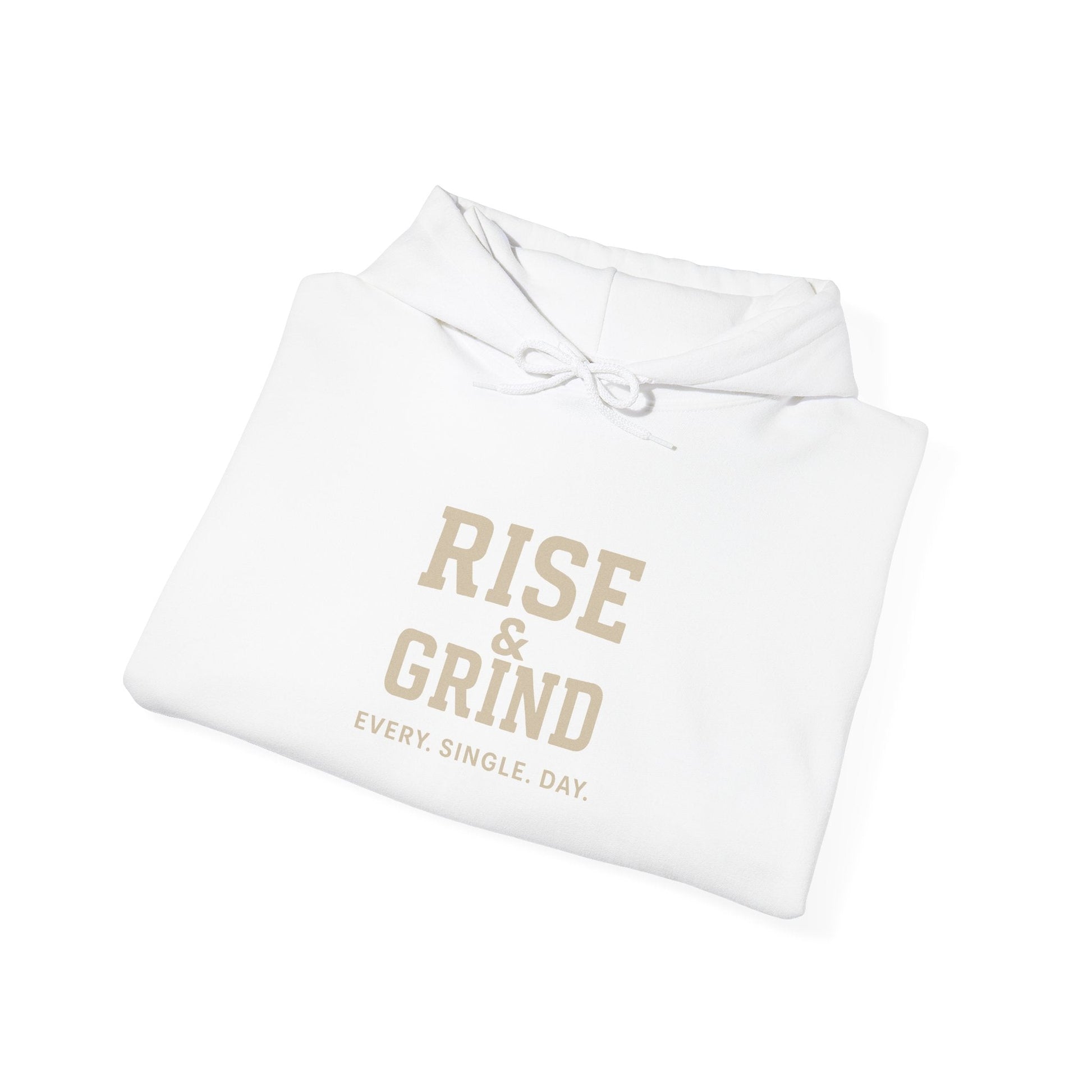 Rise & Grind Unisex Hoodie - Daily Motivation Wear Printify