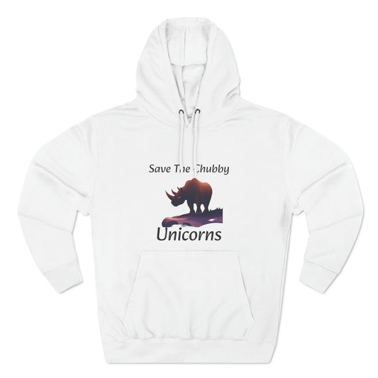 Save the Chubby Unicorns Fleece Lined Unisex Elite Hoodie - KNACK