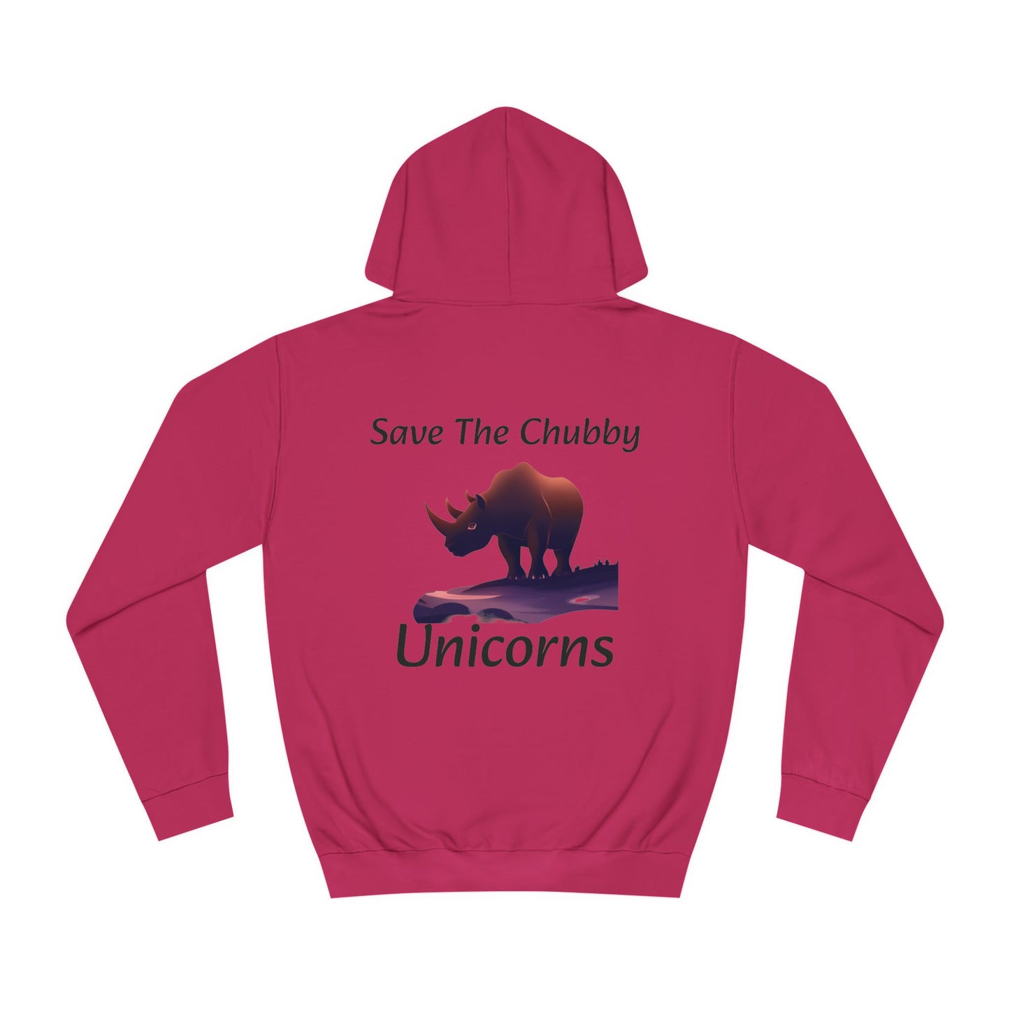 Save the Chubby Unicorns Fleece Lined Unisex Elite Hoodie