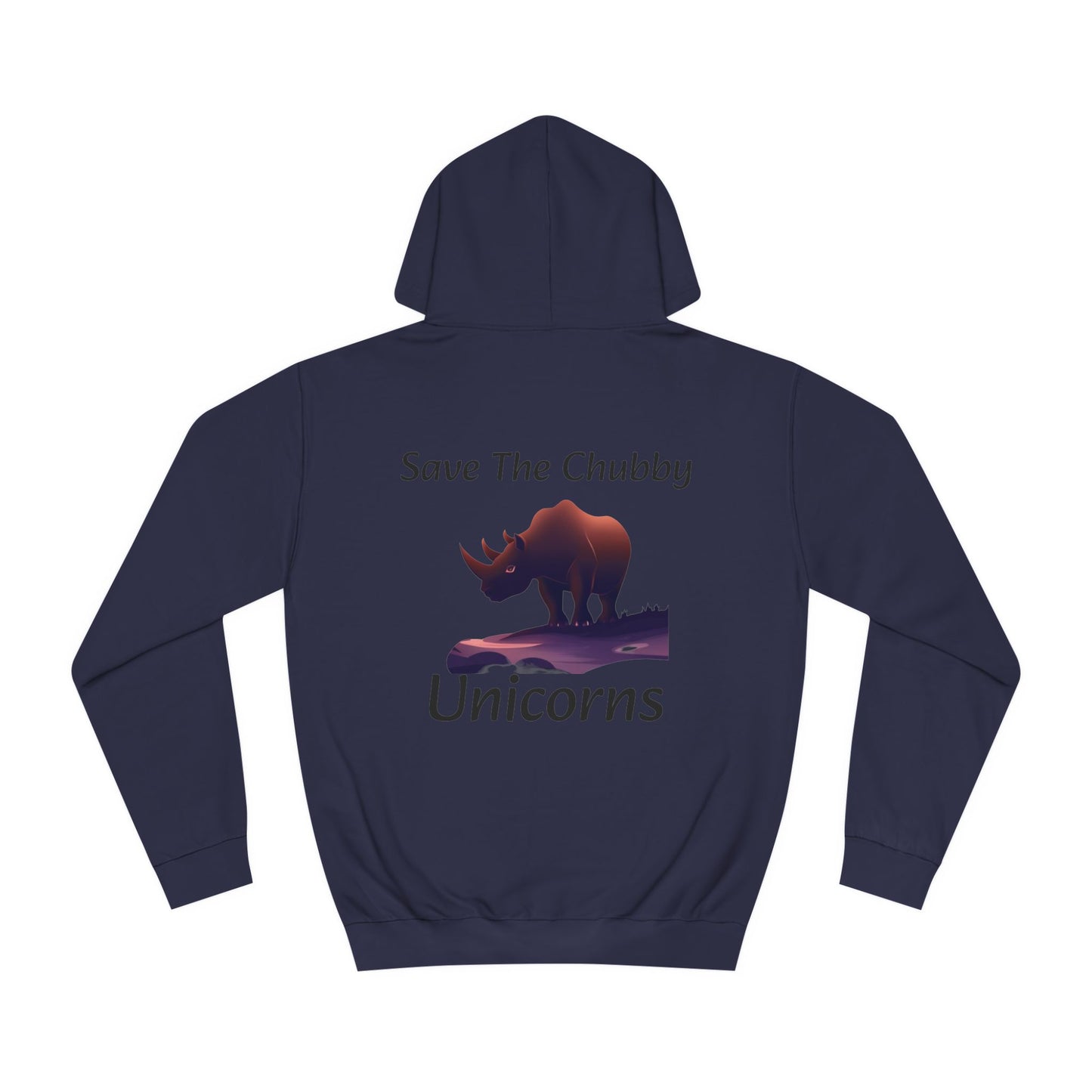 Save the Chubby Unicorns Fleece Lined Unisex Elite Hoodie