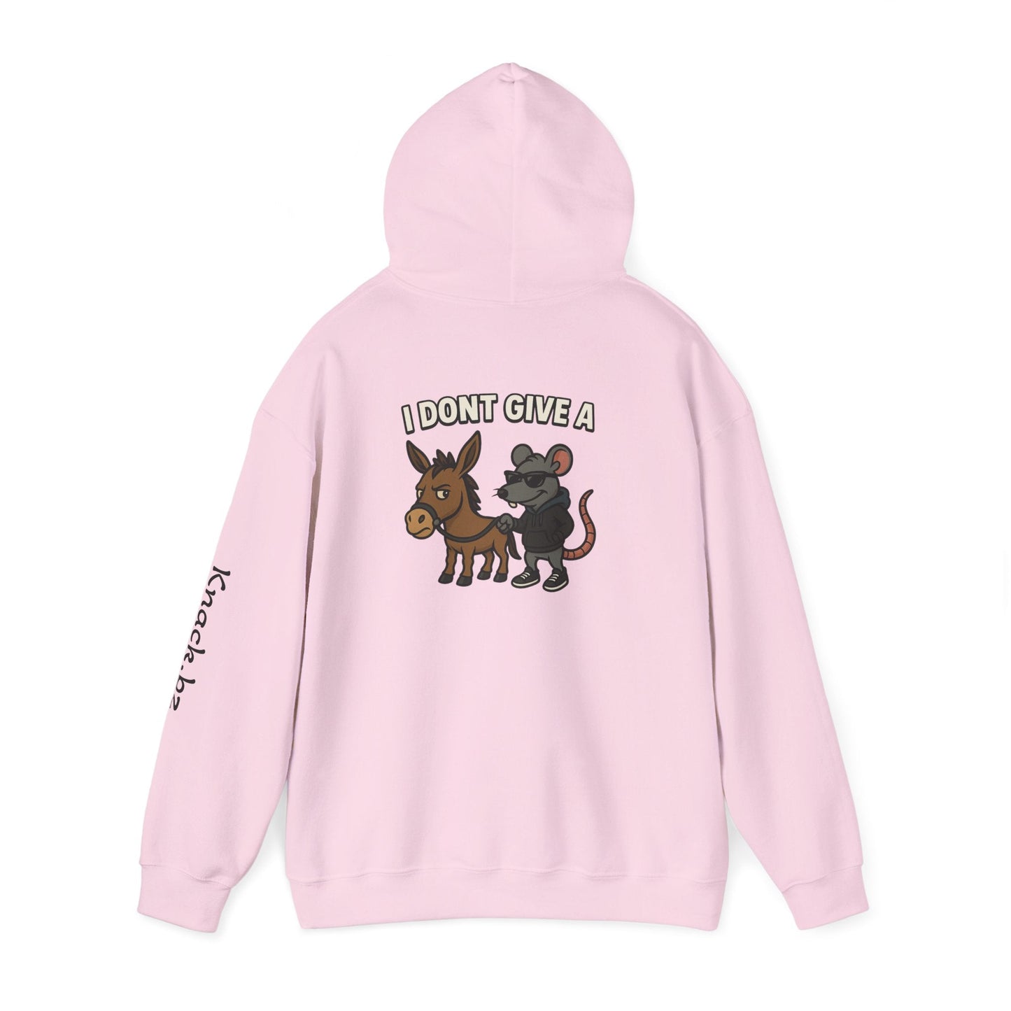 Funny Unisex Hoodie I Don't give a rats ass