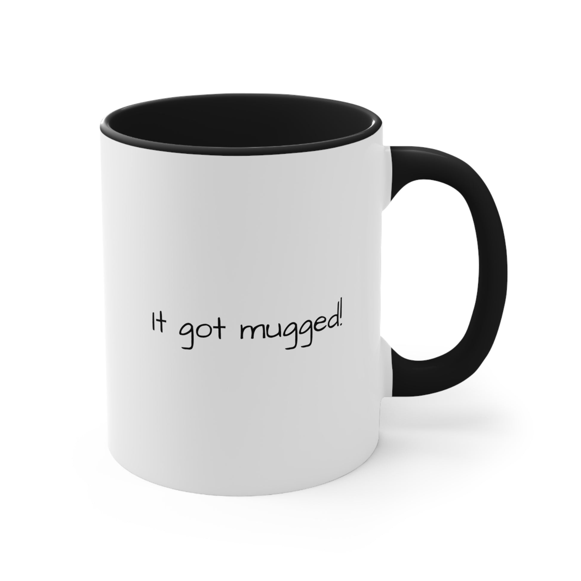 It got Mugged Accent Coffee Mug, 11oz - KNACK