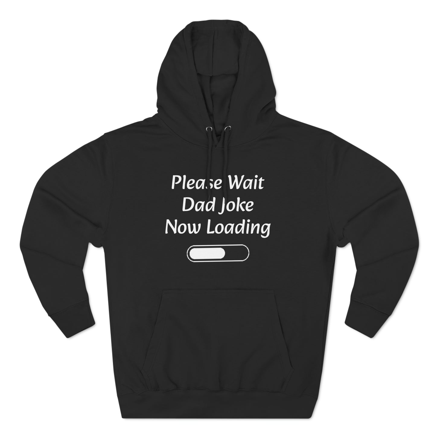 Please wait dad joke now loading Fleece Unisex Elite Hoodie - KNACK