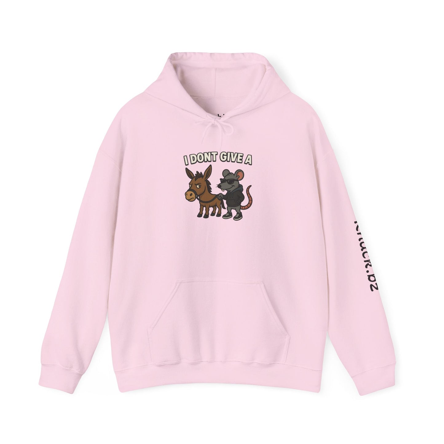 Funny Unisex Hoodie I Don't give a rats ass