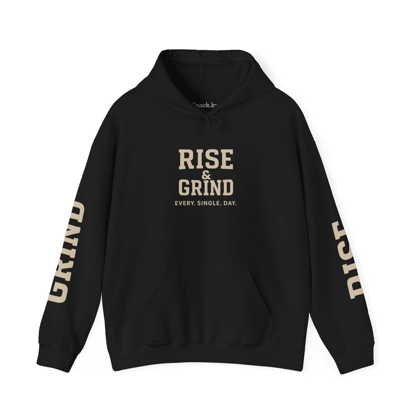 Rise & Grind Unisex Hoodie - Daily Motivation Wear Printify
