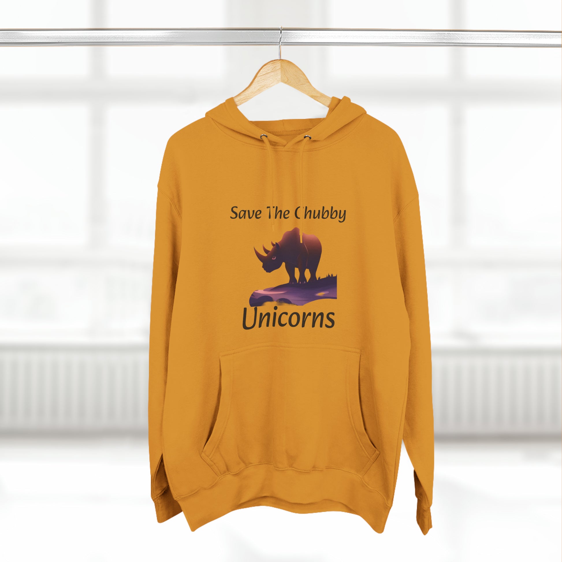 Save the Chubby Unicorns Fleece Lined Unisex Elite Hoodie - KNACK