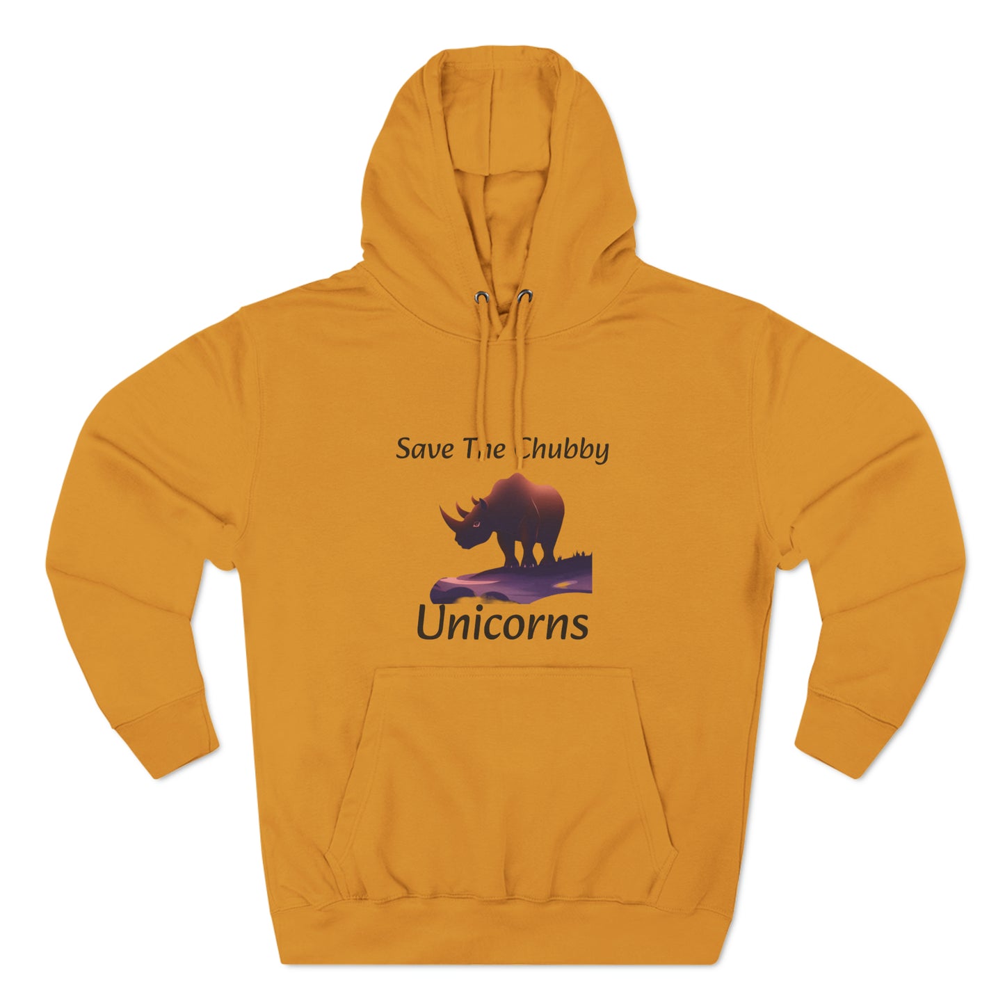 Save the Chubby Unicorns Fleece Lined Unisex Elite Hoodie - KNACK