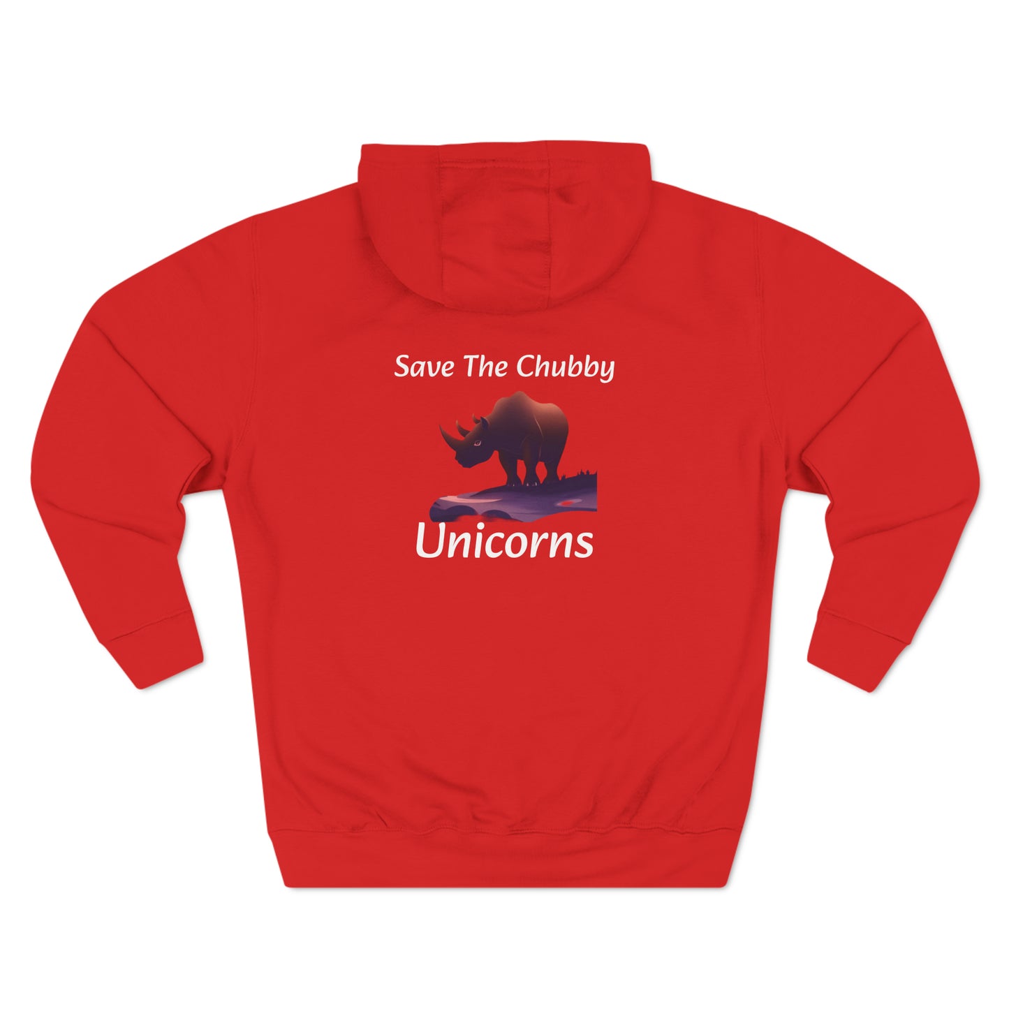 Save the Chubby Unicorns Fleece Lined Unisex Elite Hoodie - KNACK